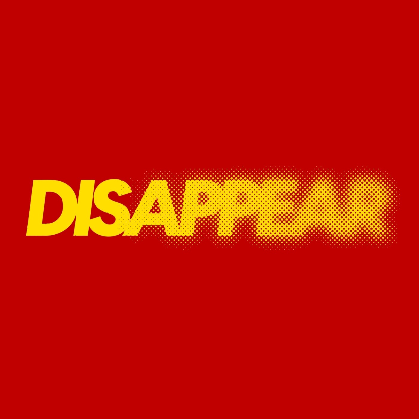 Cover art for Disappear