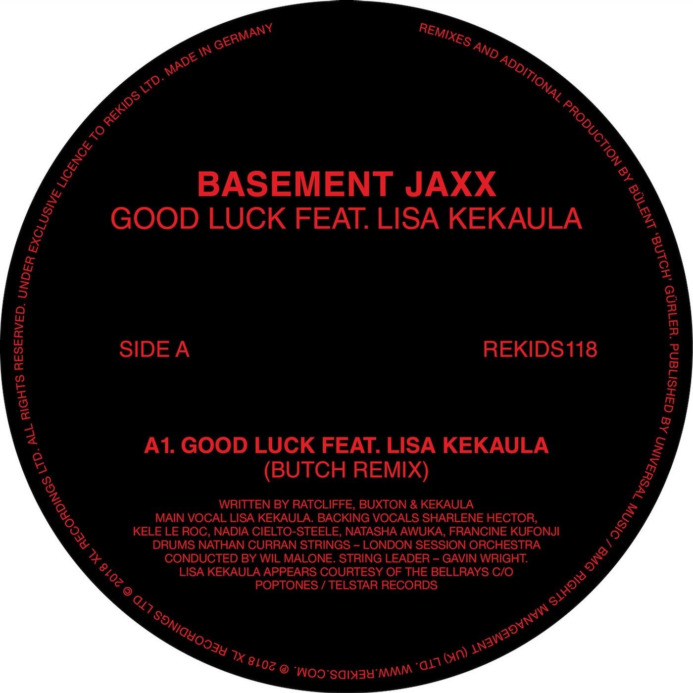 Good Luck Feat Lisa Kekaula Butch Dub By Basement Jaxx
