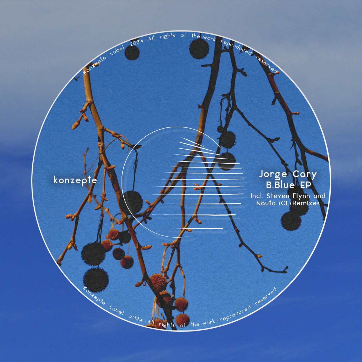 Cover art for B.Blue EP