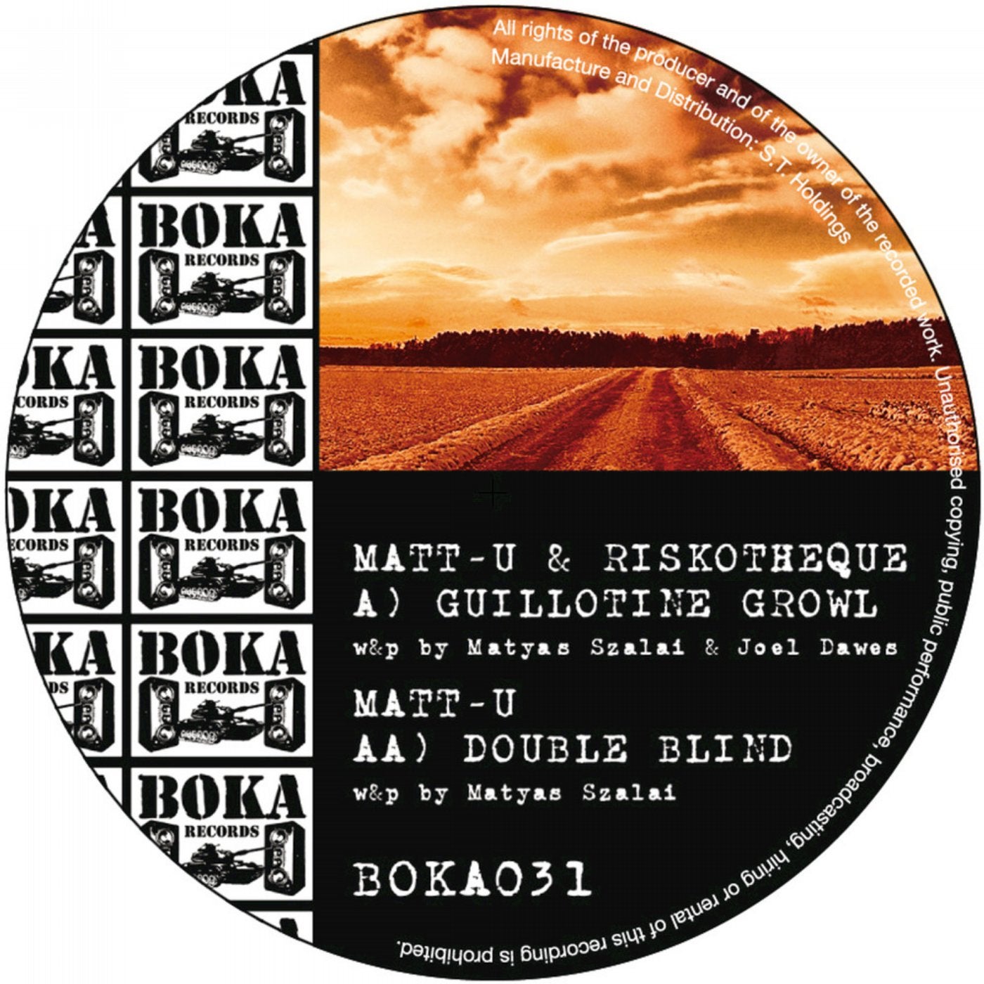 Guillotine Growl / Double Blind - Single