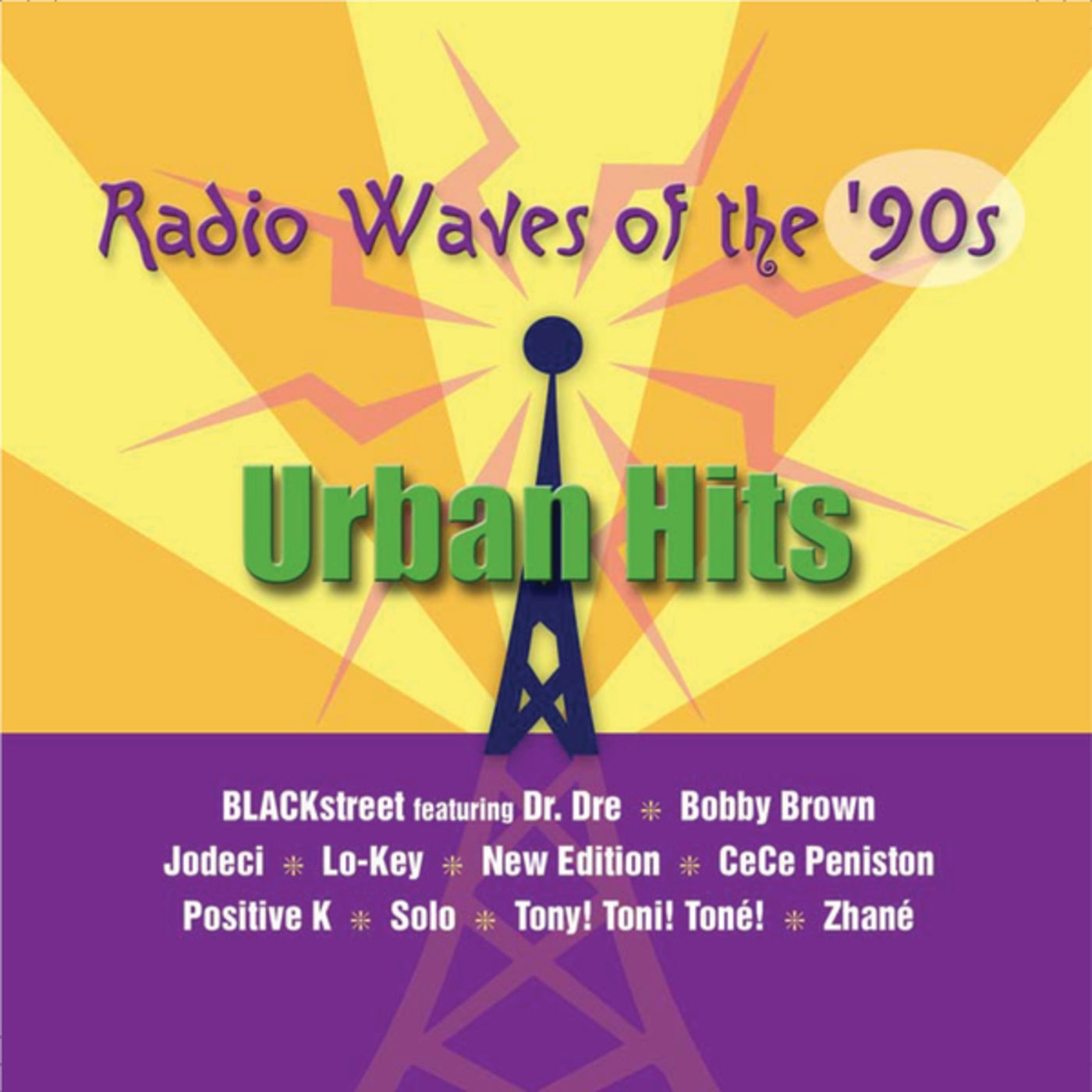 Cover art for Radio Waves Of The '90s: Urban Hits