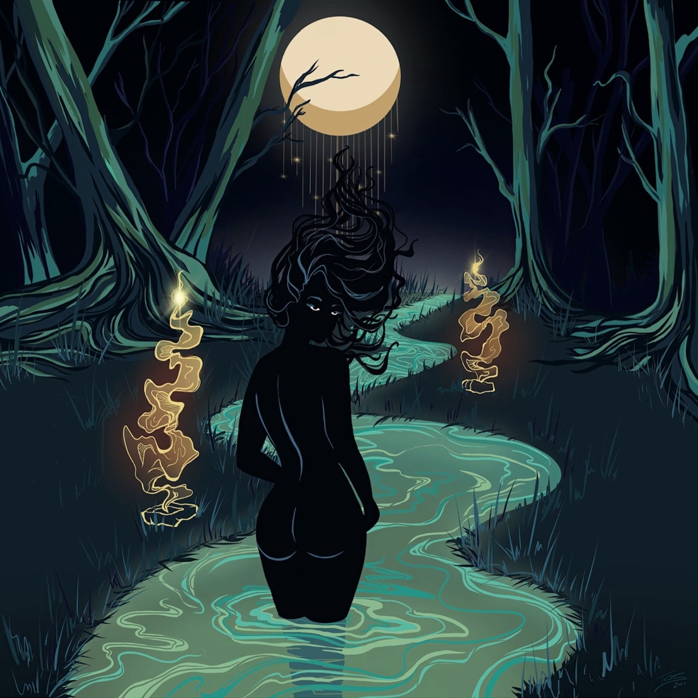 Cover art for Black Magic Woman - The Revisions EP