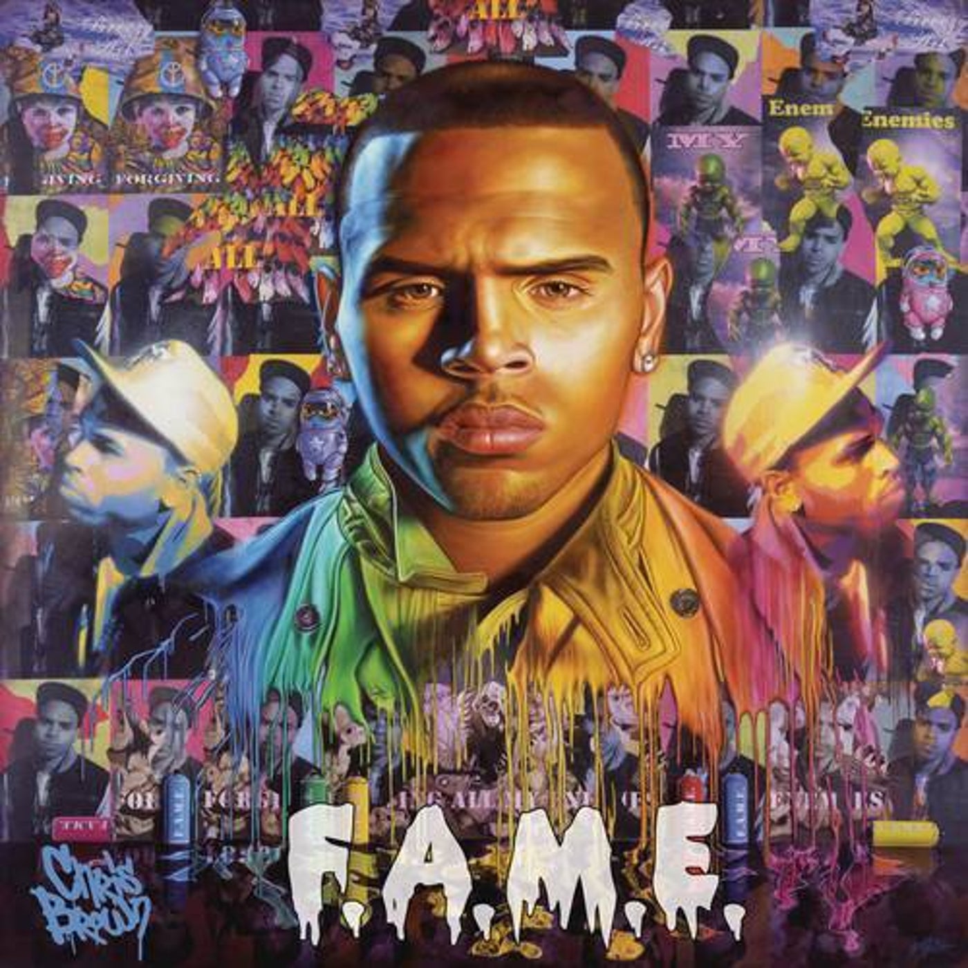 Chris Brown - Look At Me Now (feat. Lil Wayne & Busta Rhymes) album artwork