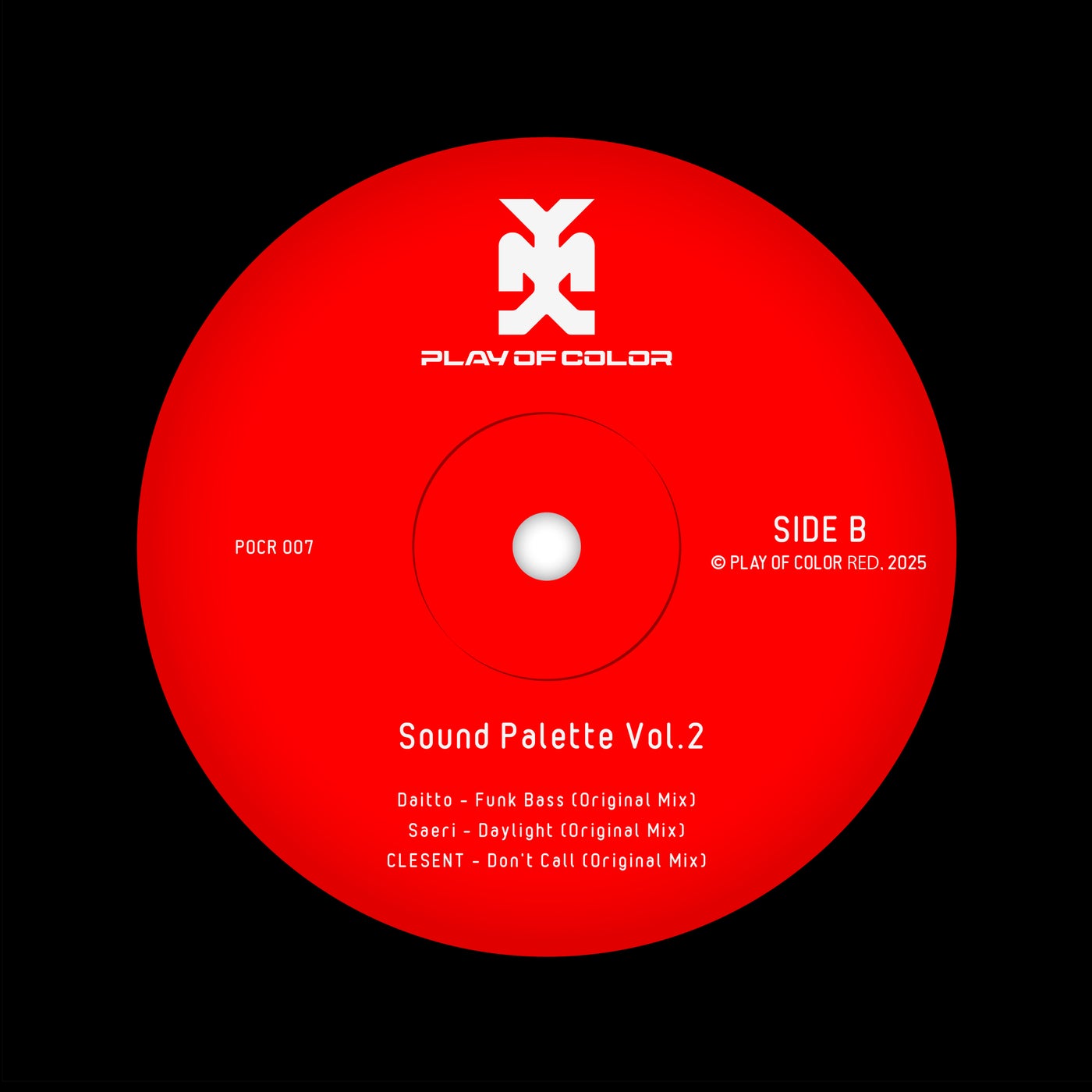 Play Of Color Red Sound Palette, Vol. 2 Side B