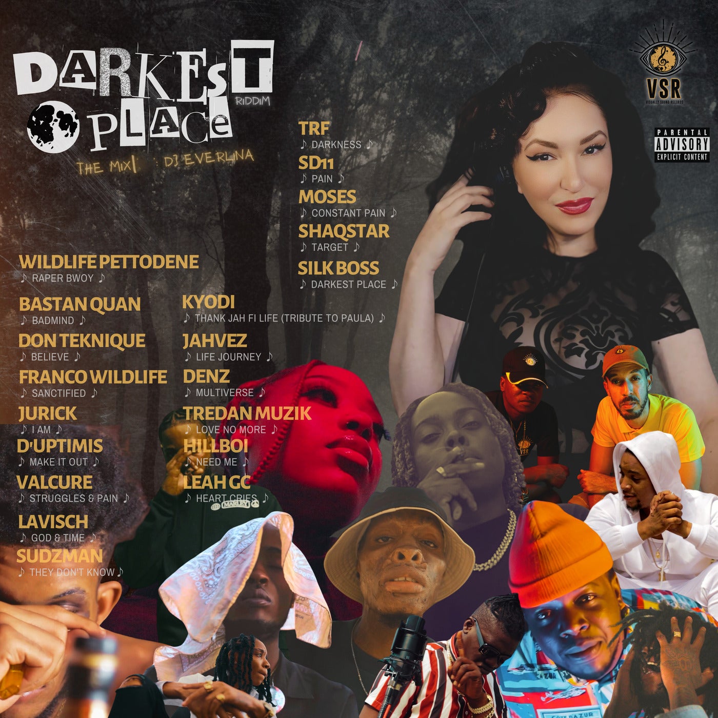 Cover art for Darkest Place Riddim Mix