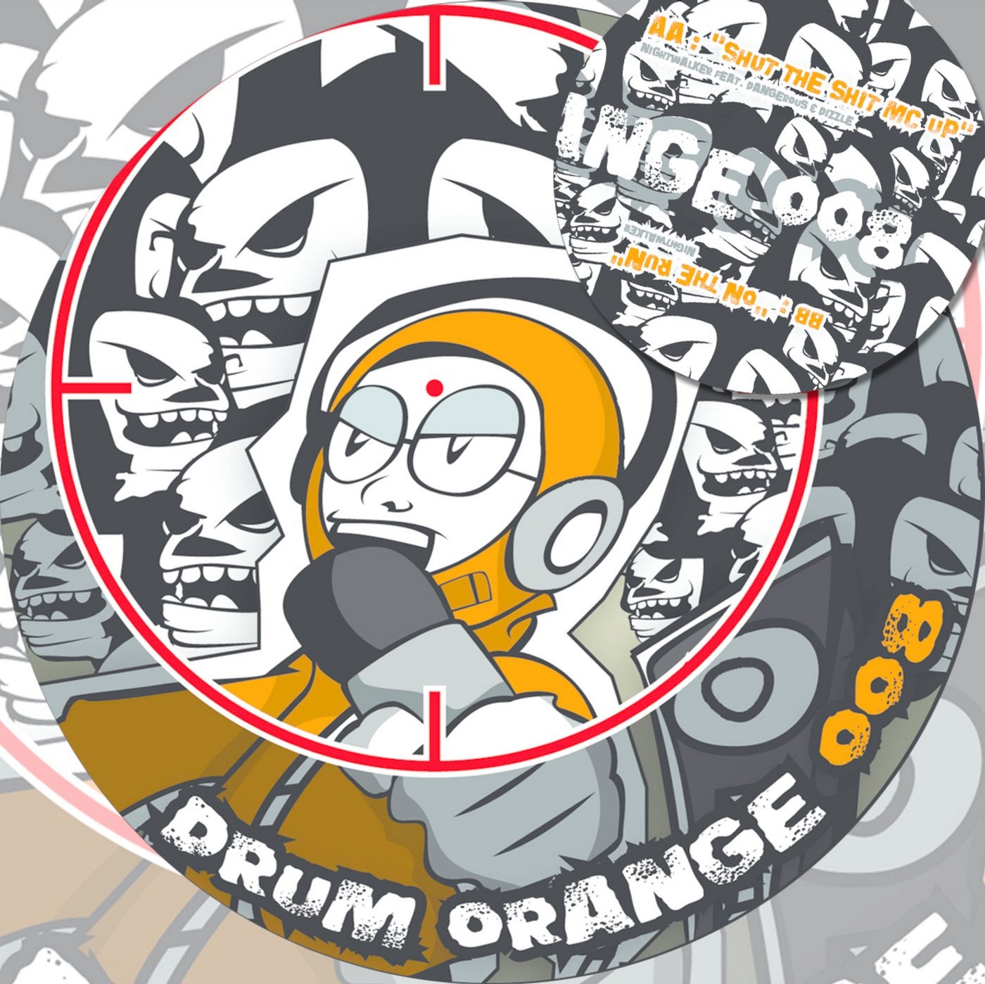 Drum Orange 008