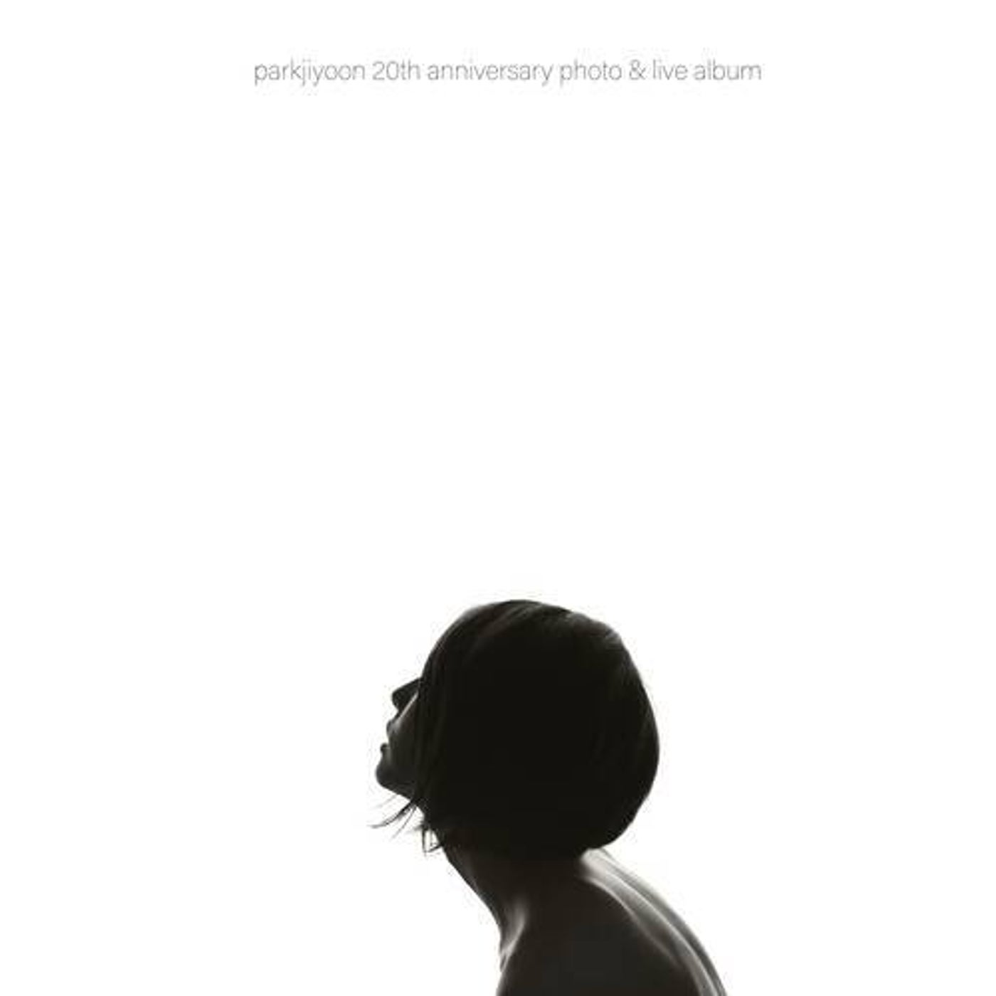 Cover art for parkjiyoon 20th anniversary photo&live album