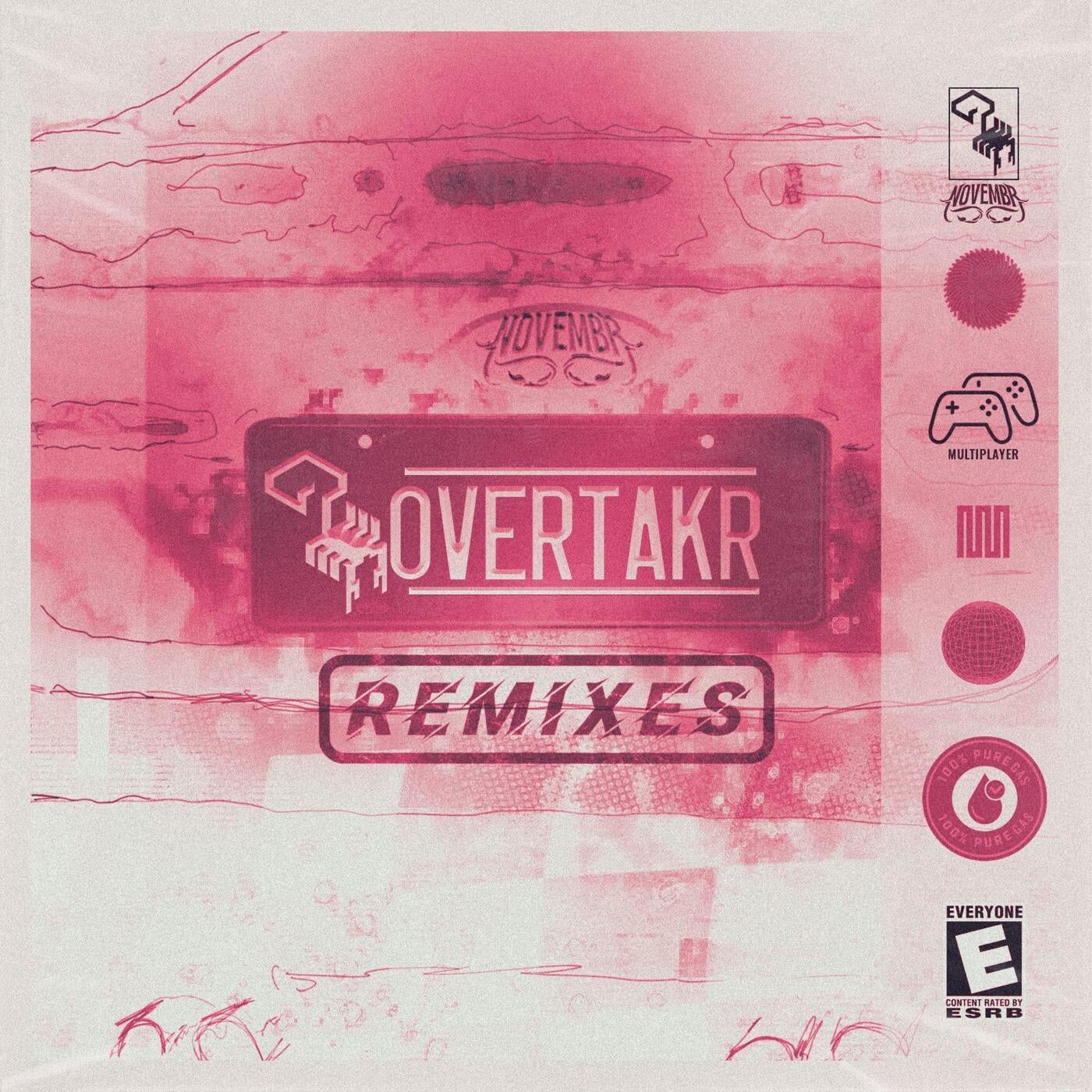Cover art for OVERTAKR (Remixes)