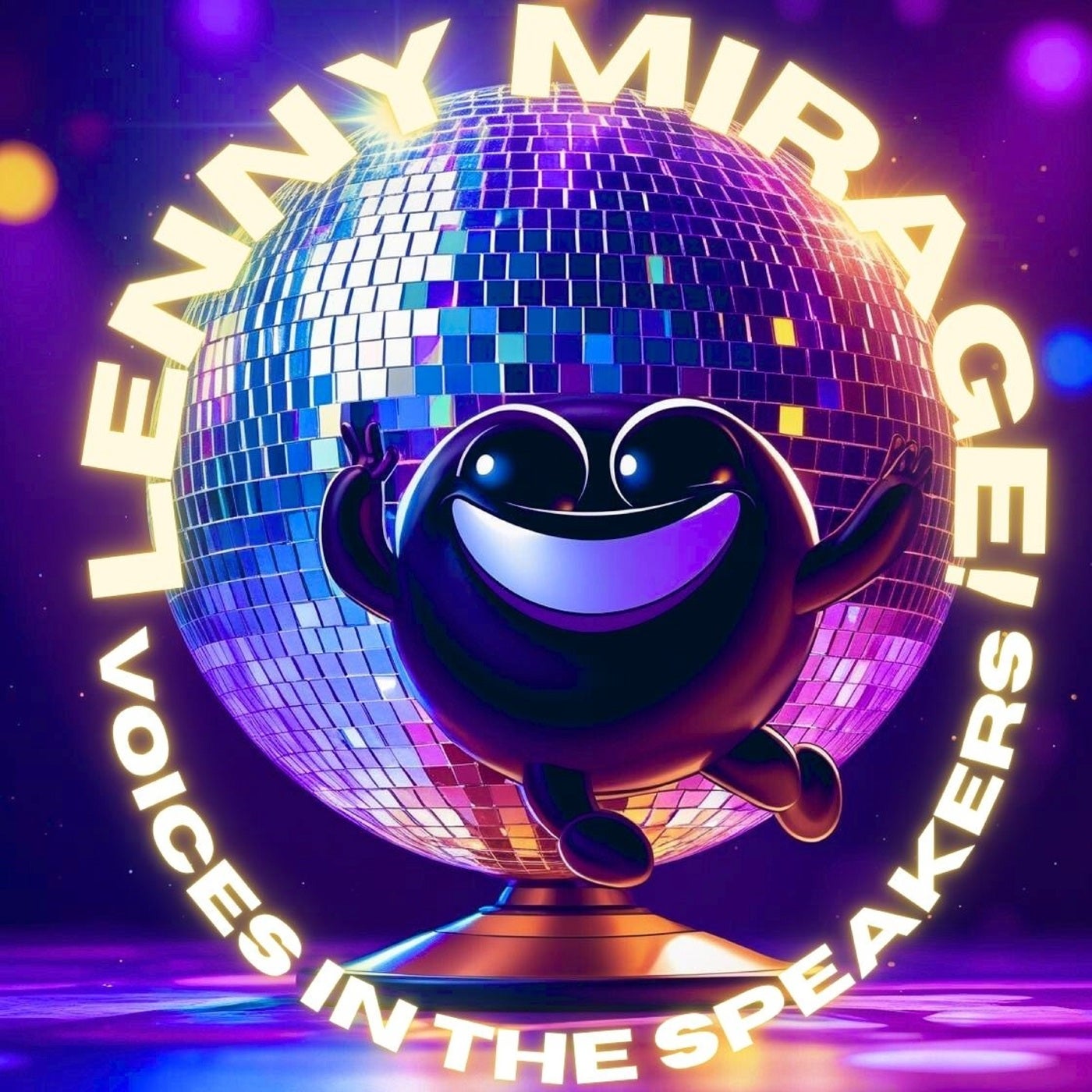 Voices in the speakers
