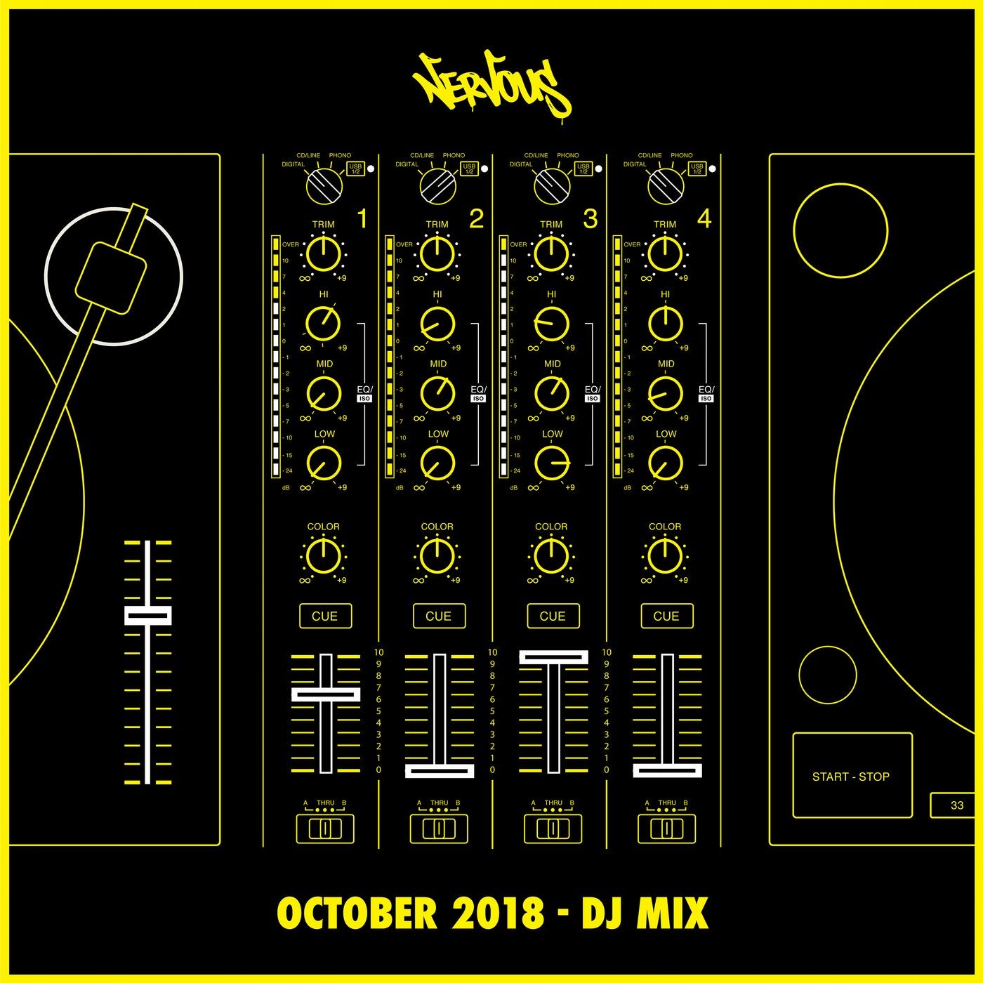 Nervous October 2018 - DJ Mix