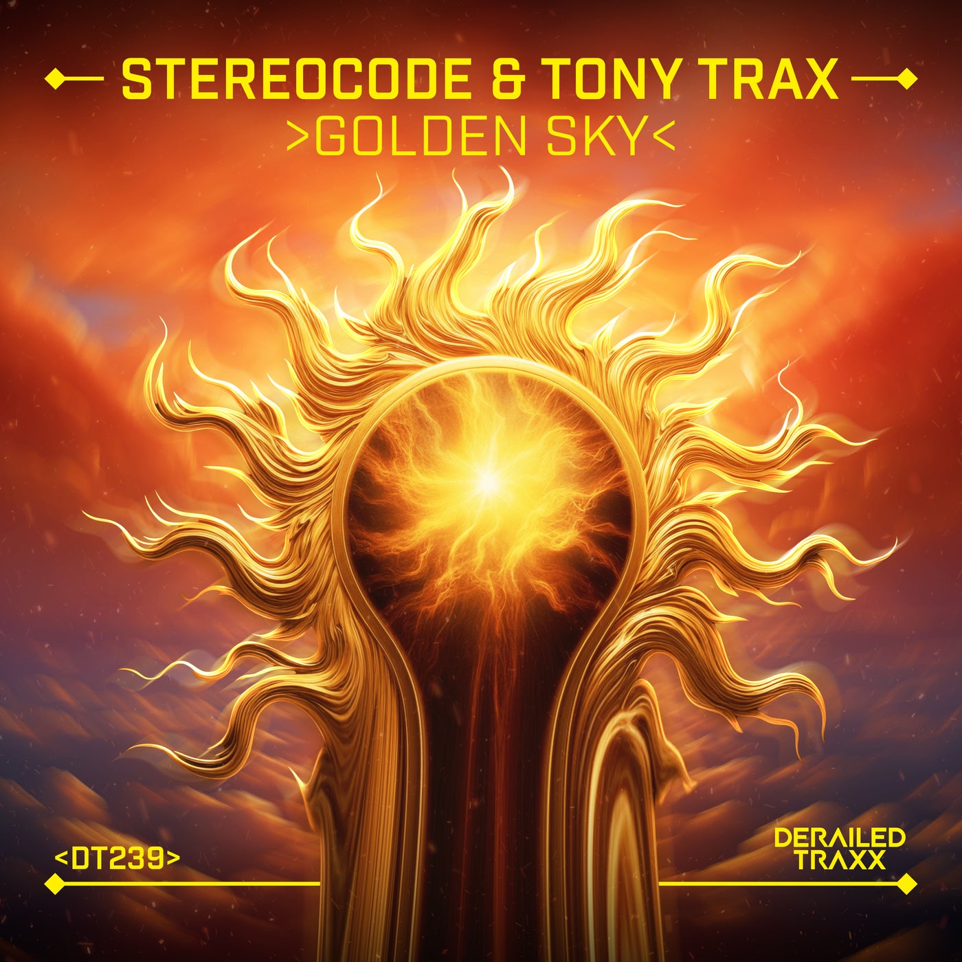 Tony Trax, Stereocode Golden Sky [Derailed Traxx (Be Yourself Music