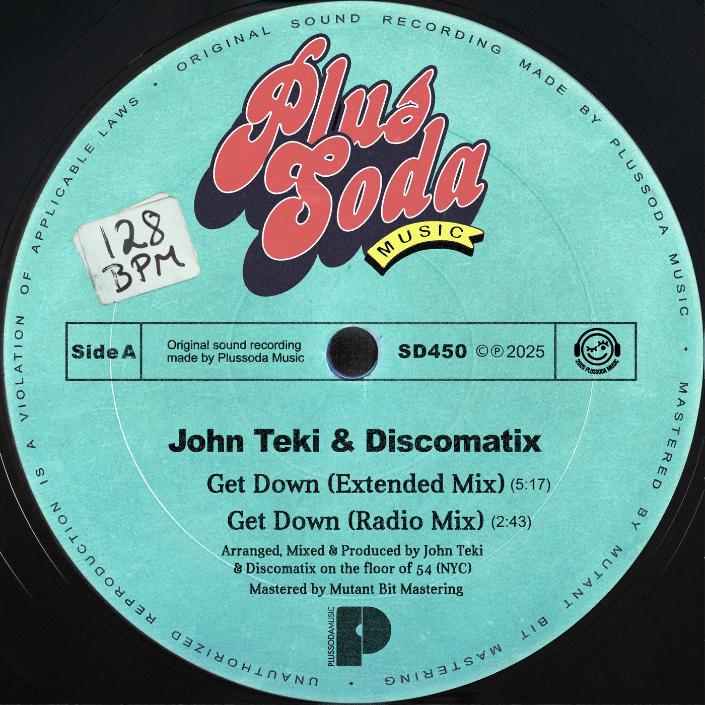 John Teki, Discomatix – Get Down [Plus Soda Music]