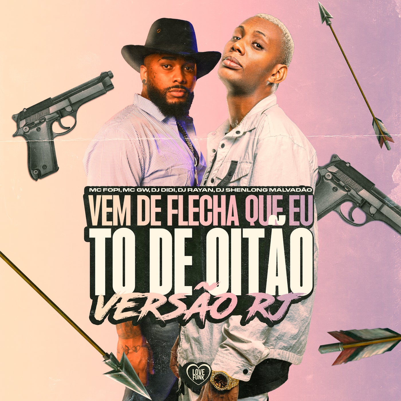 Vem de Flecha Que Eu To de Oitao Versão Rj