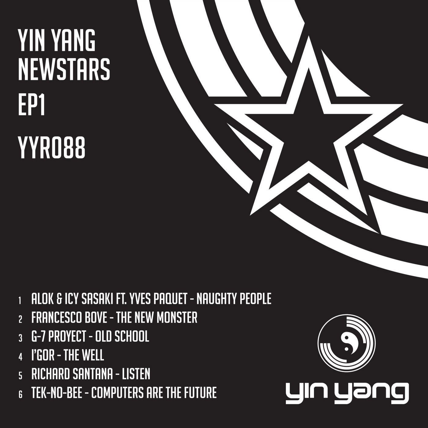 Various - Yin Yang Newstars EP 1