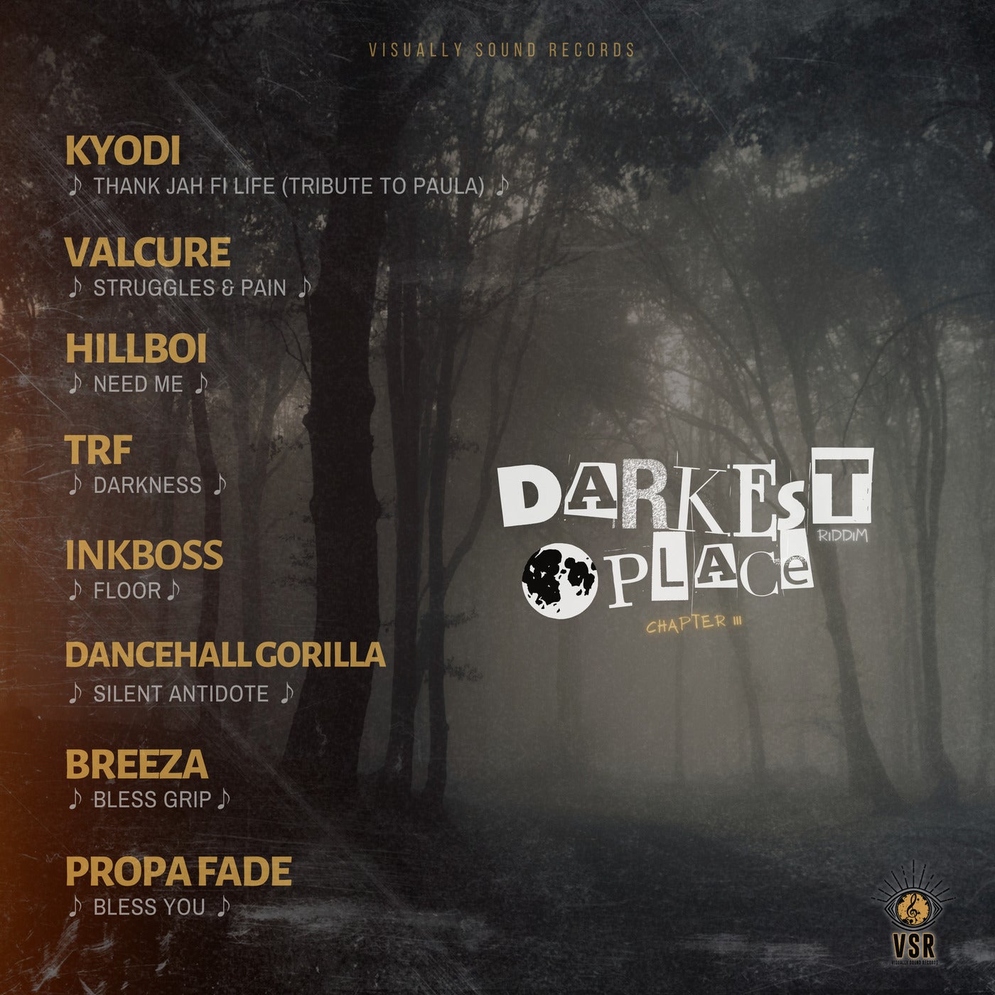 Cover art for Darkest Place Riddim (Chapter III)