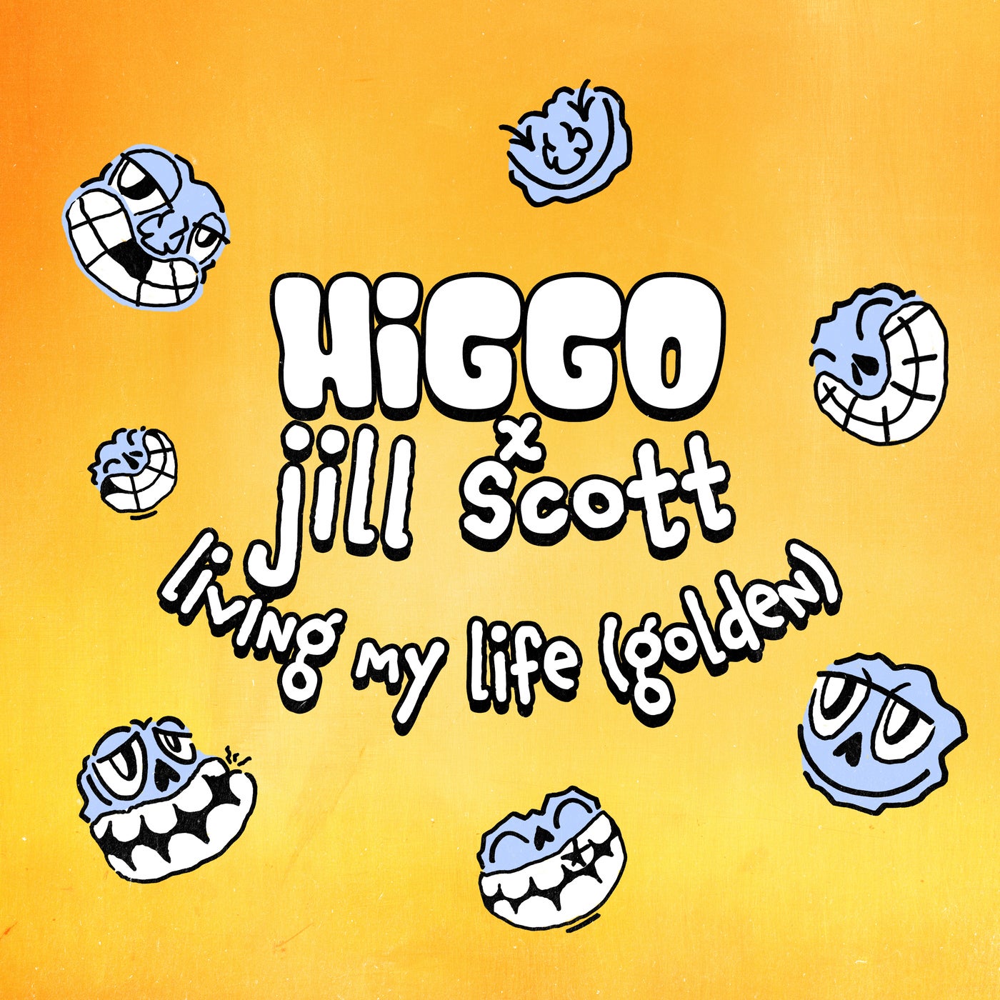 Higgo & Jill Scott - Living My Life (Golden) album artwork