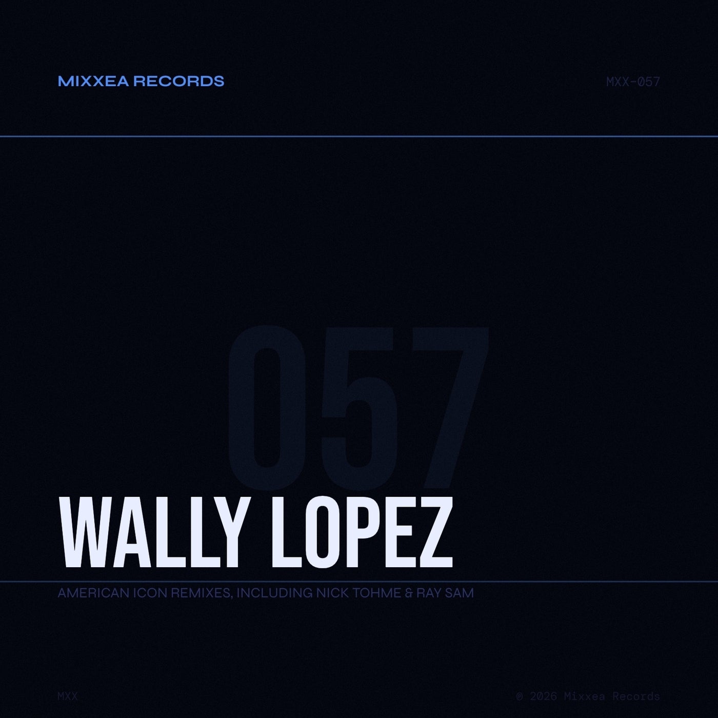 American Icon (Remixes) by Wally Lopez, cover artwork