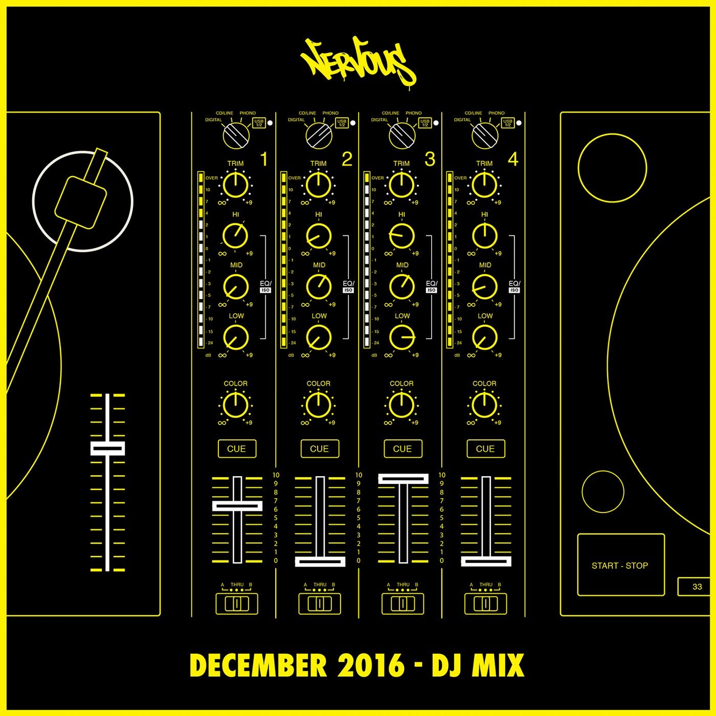 Nervous December 2016 - DJ Mix