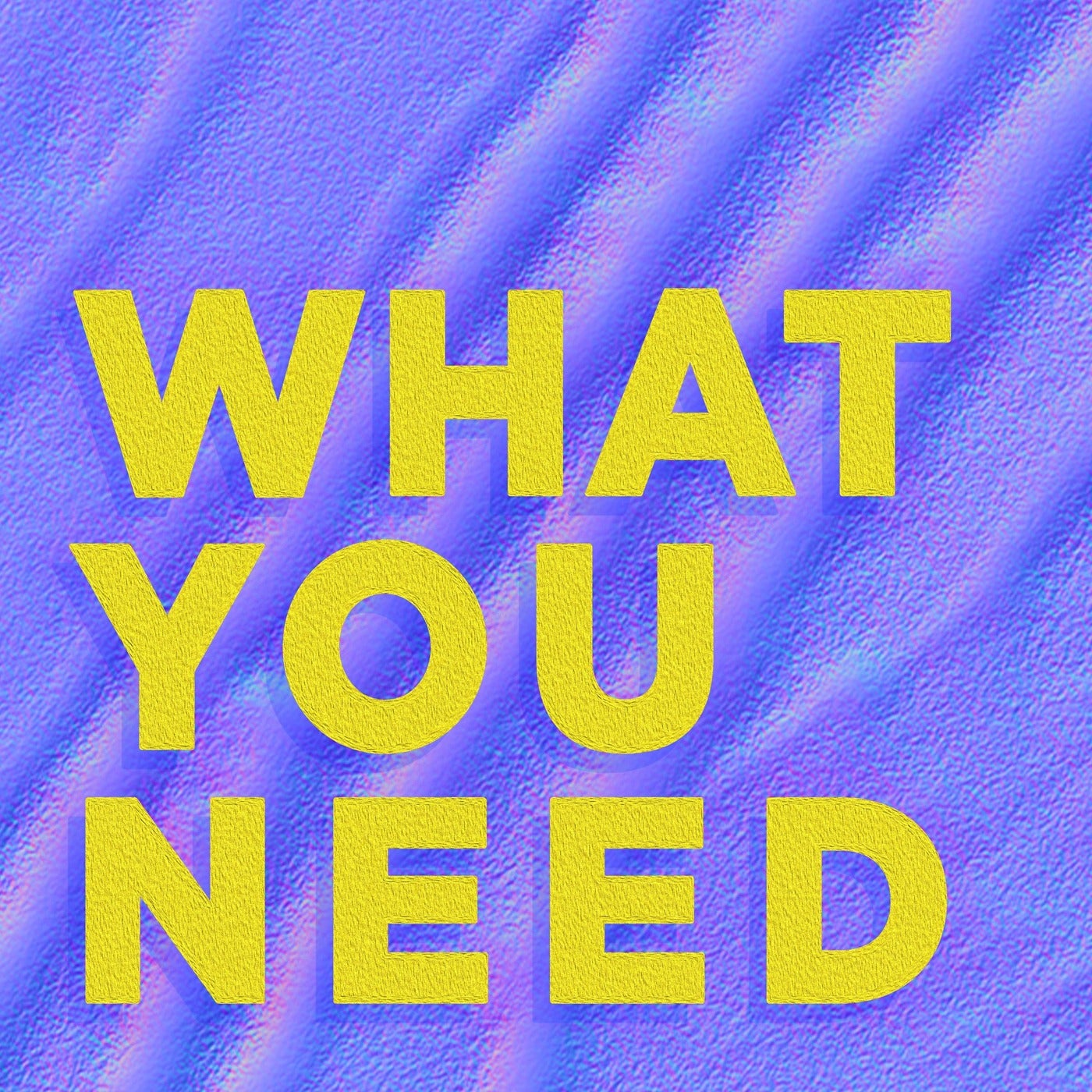 What You Need