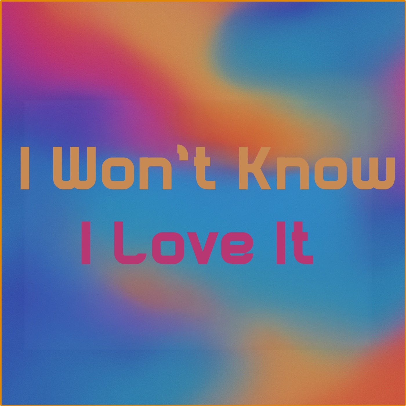 I Wont Know / I Love it