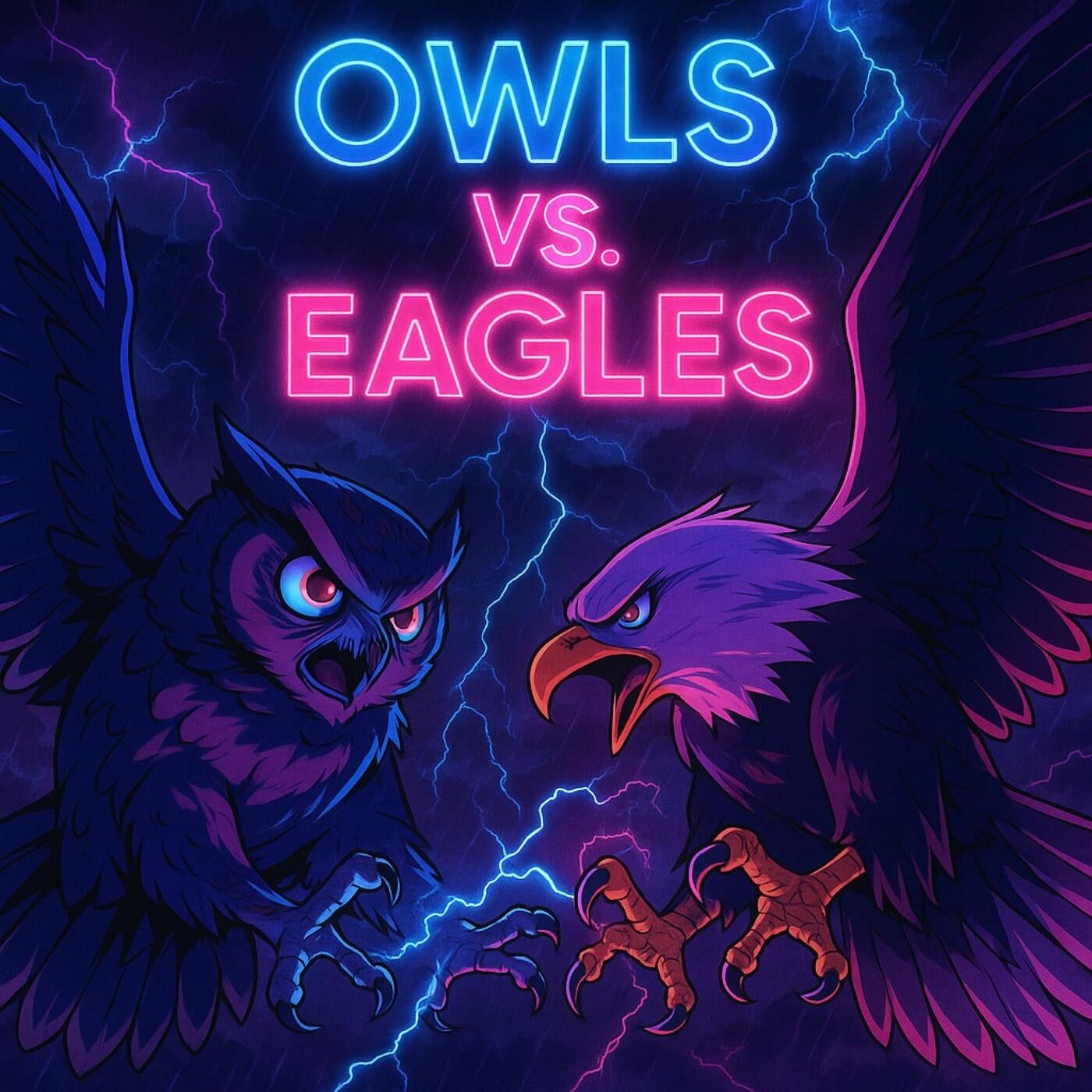 Owls vs Eagles
