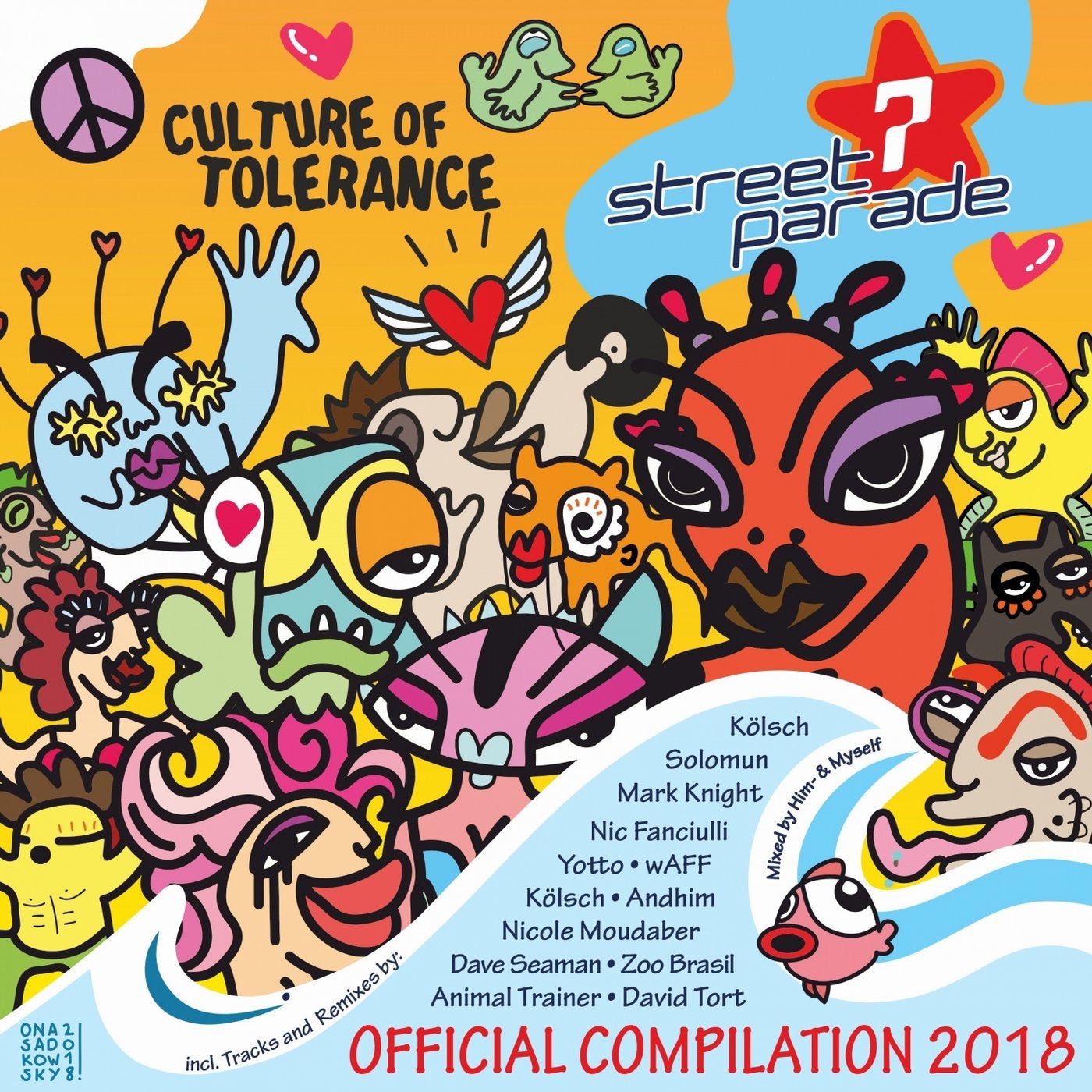 Street Parade 2018 Official Compilation (Compiled by Himself & Myself) (Culture of Tolerance)