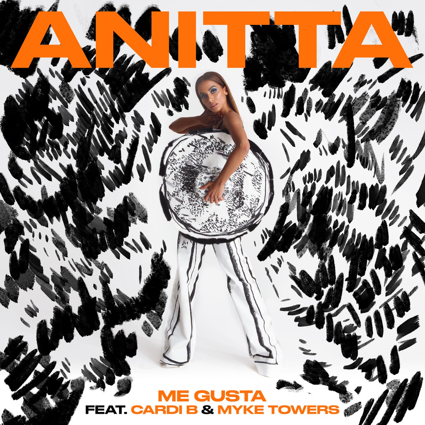 Cover art for Me Gusta (with Cardi B & Myke Towers)