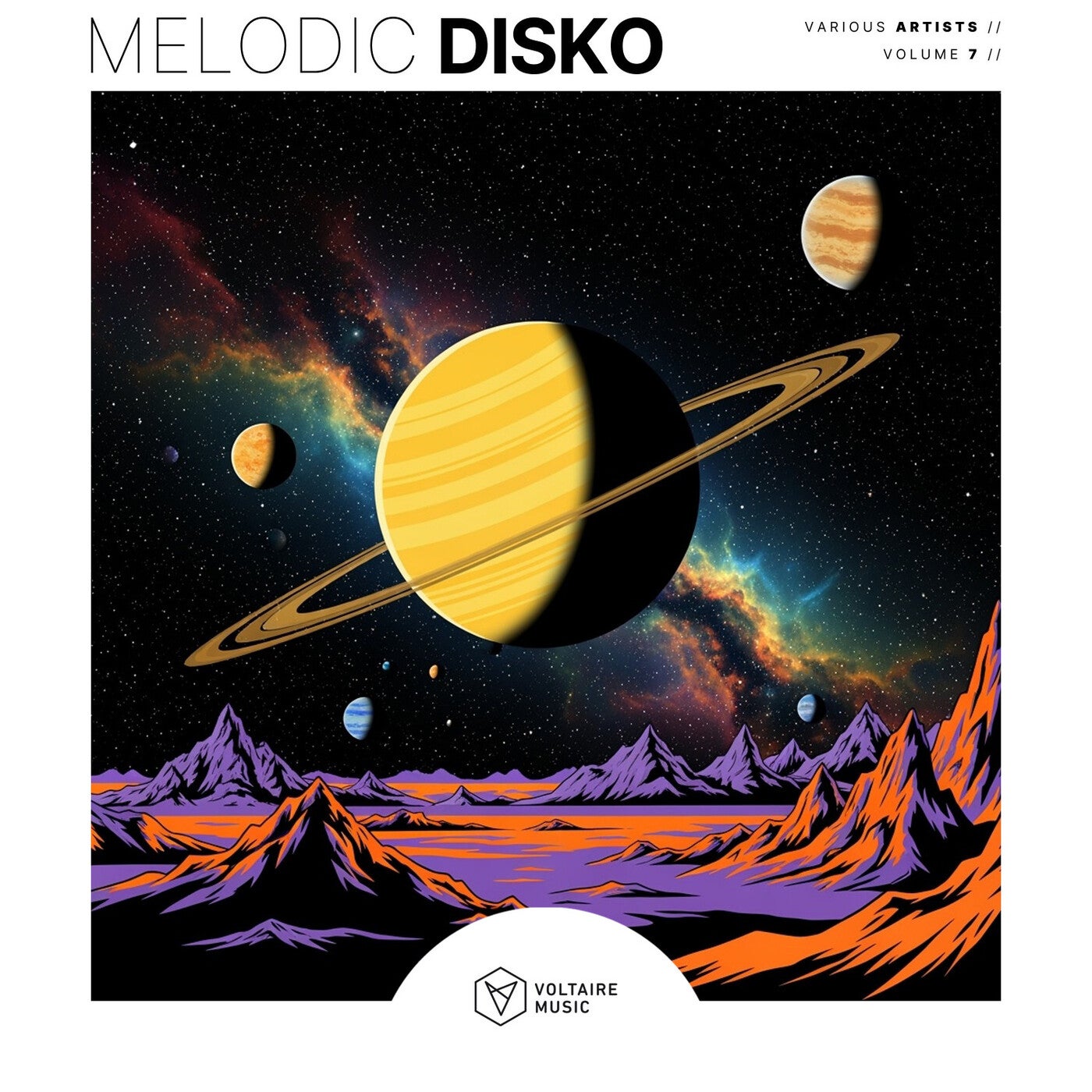 Cover art for Melodic Disko Vol. 7