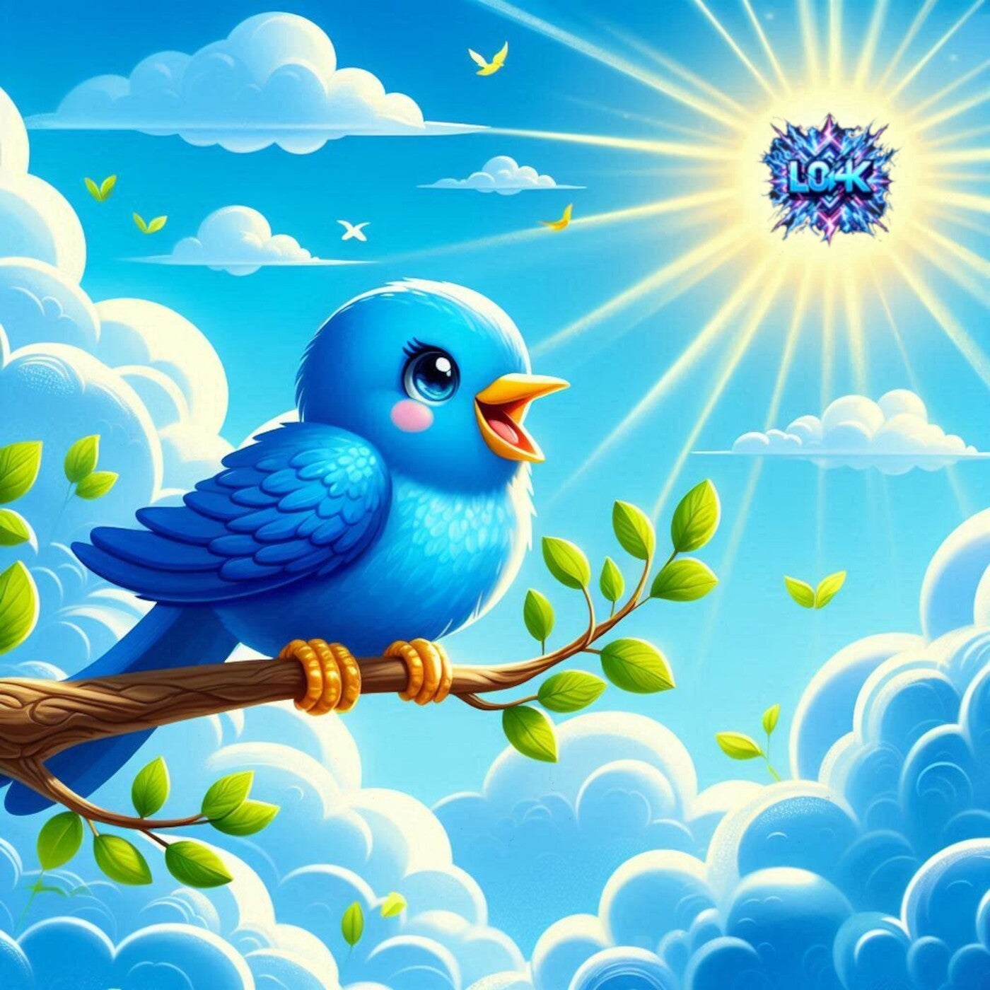 Tweeting in the Blue Sky