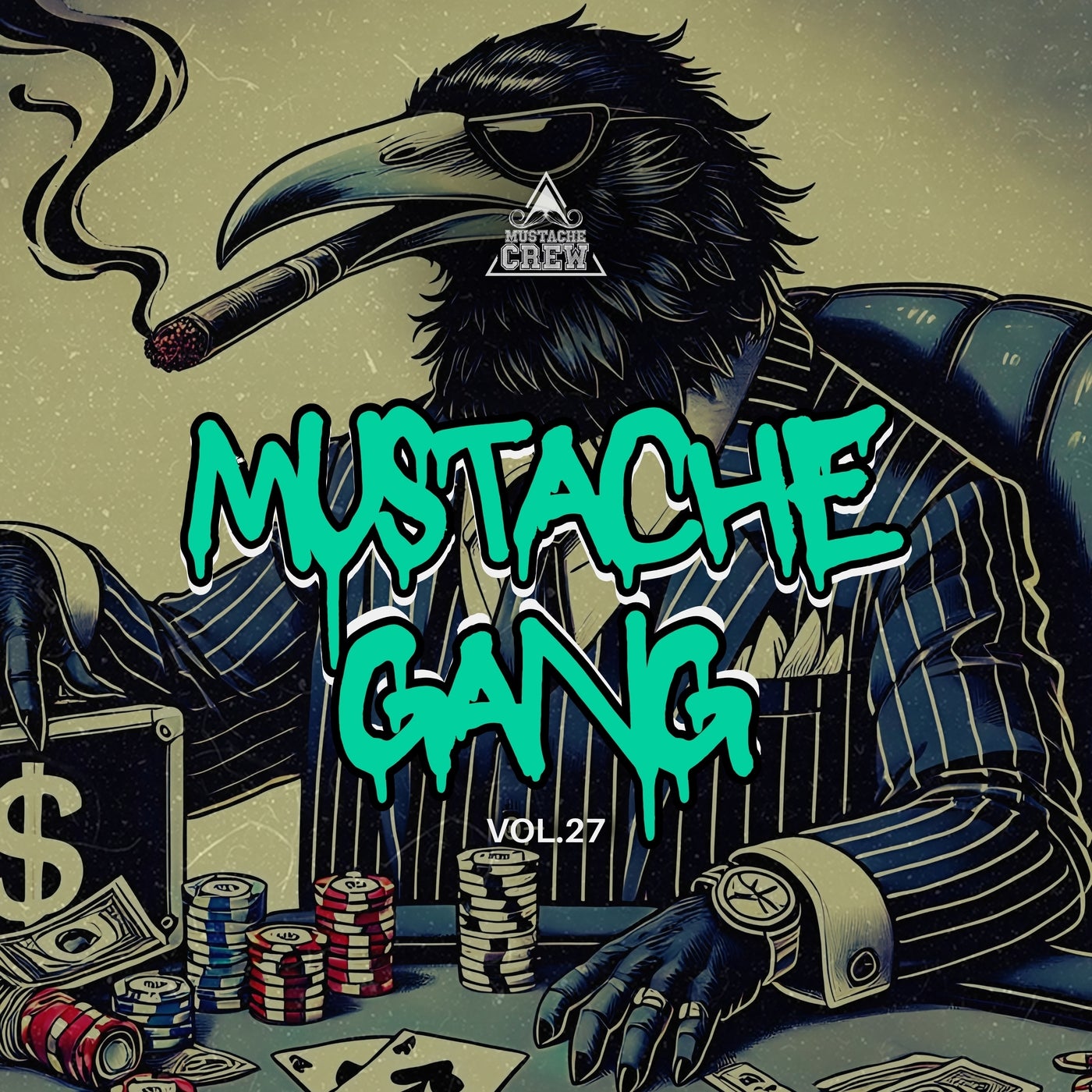 Cover art for Mustache Gang, Vol. 27