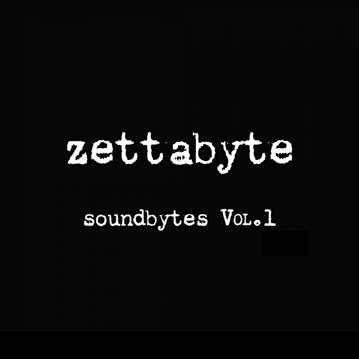 Zettabyte SoundBytes, Vol. 1
