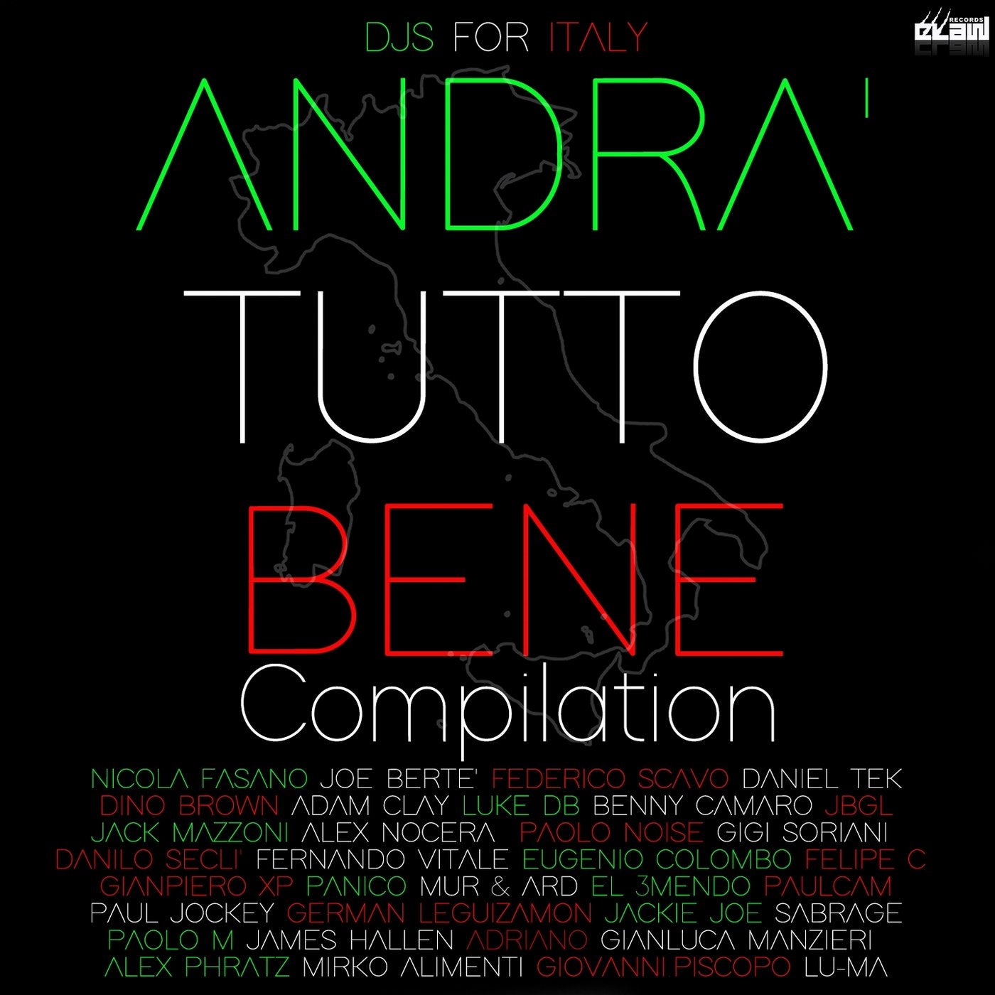 Andra' Tutto Bene Compilation (Joe Berte Presents: DJS for Italy)