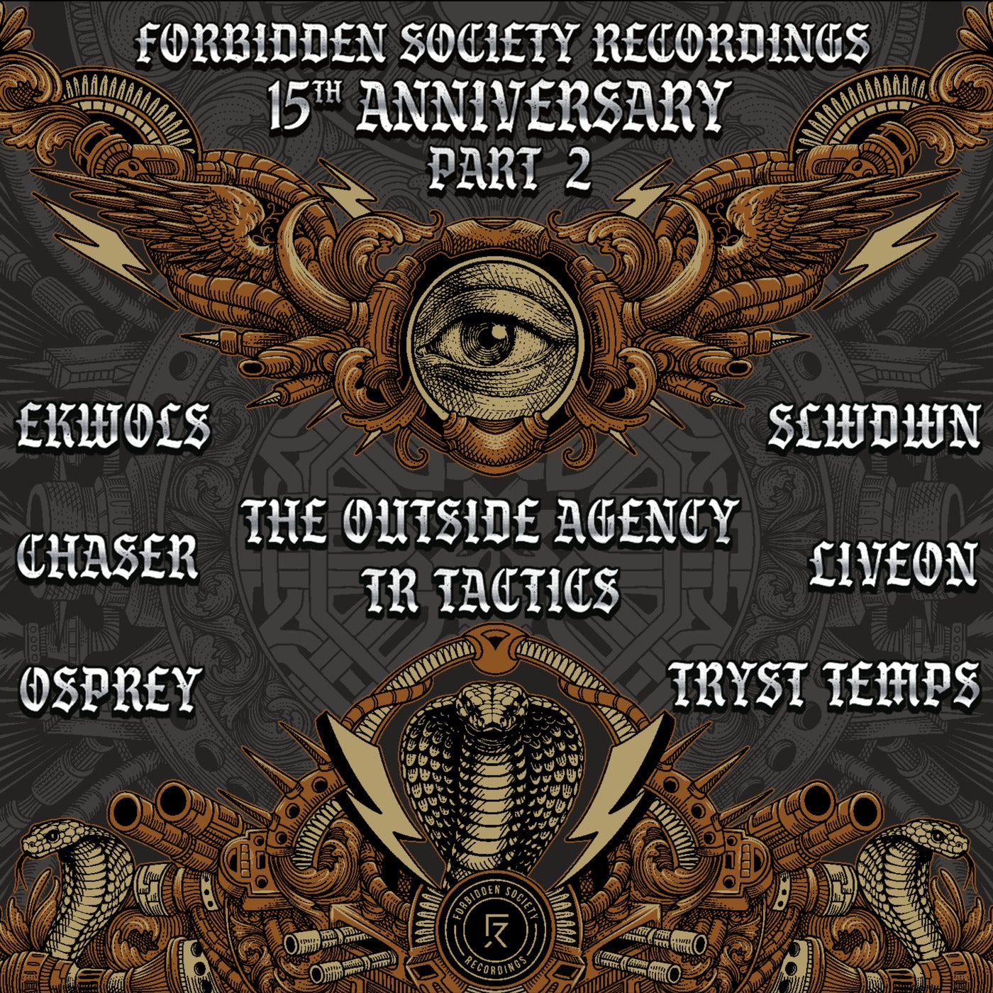 Cover art for 15 Years of Forbidden Society Recordings - The Remixes Pt.2