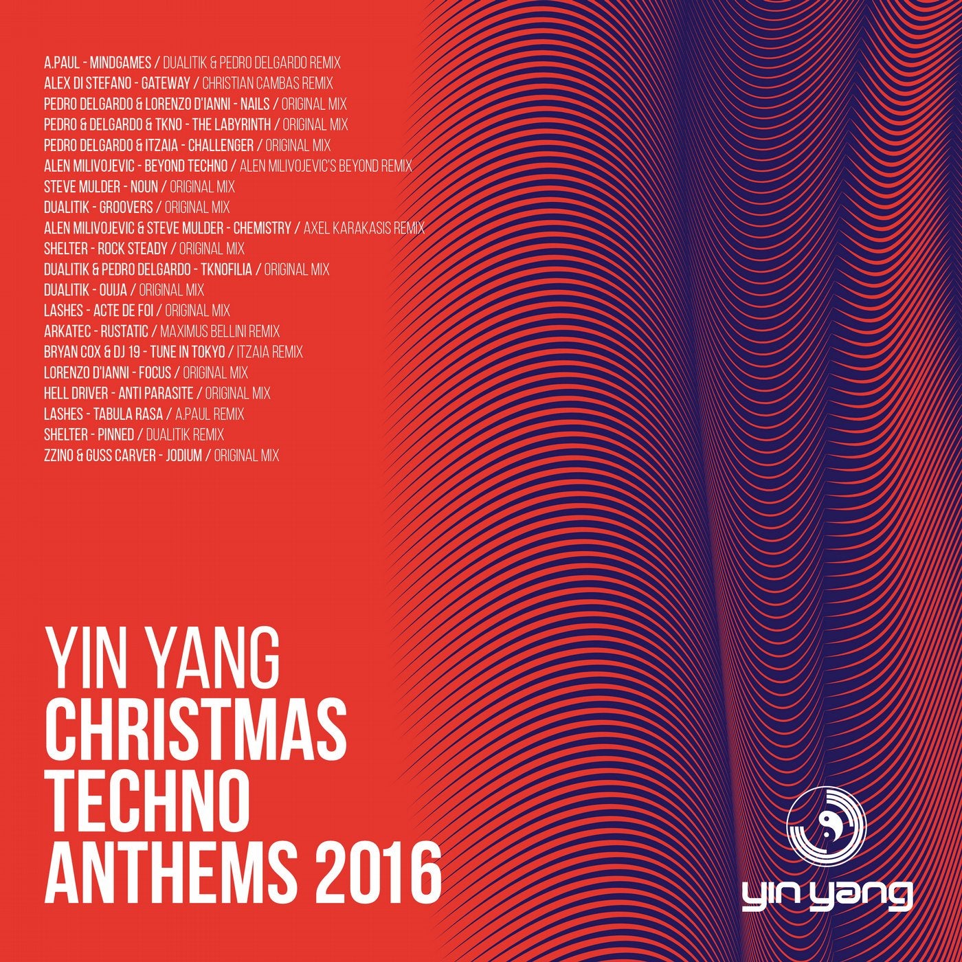 Yin Yang Xmas Techno Anthems 2016
