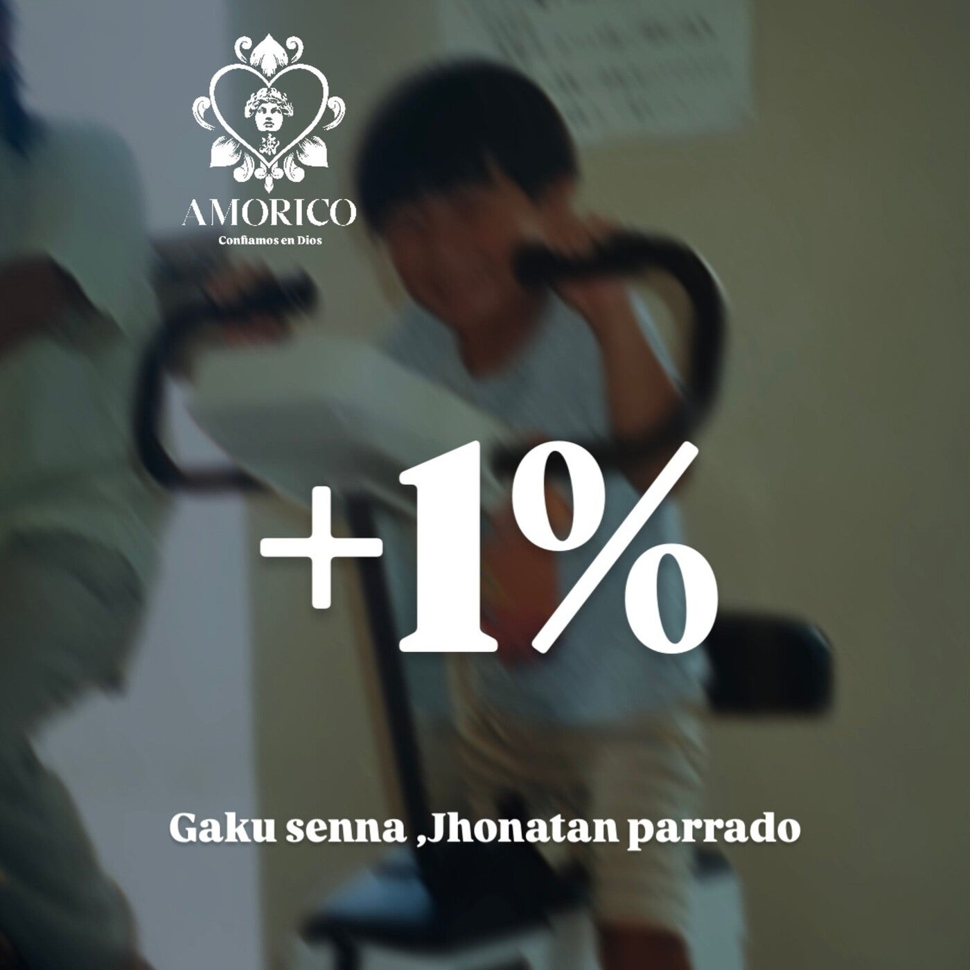 +1%