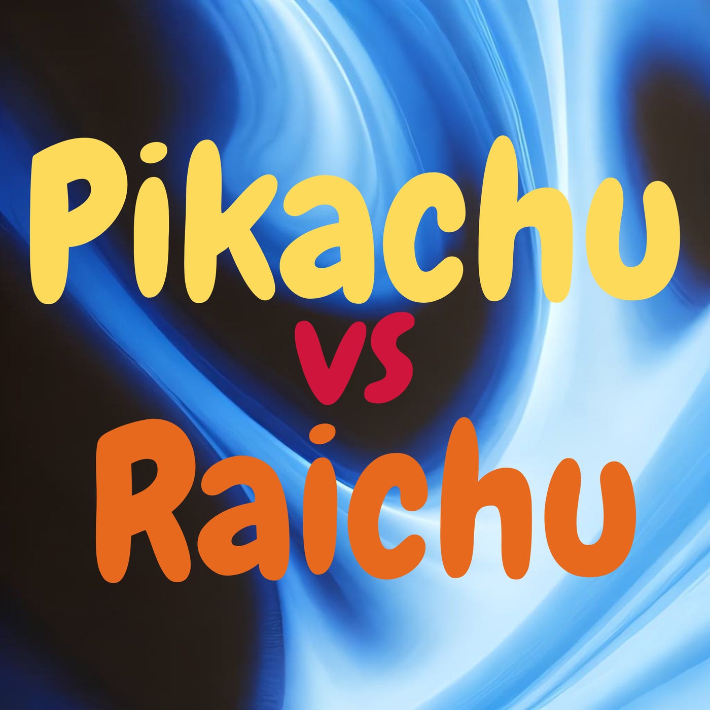 Pikachu vs Raichu