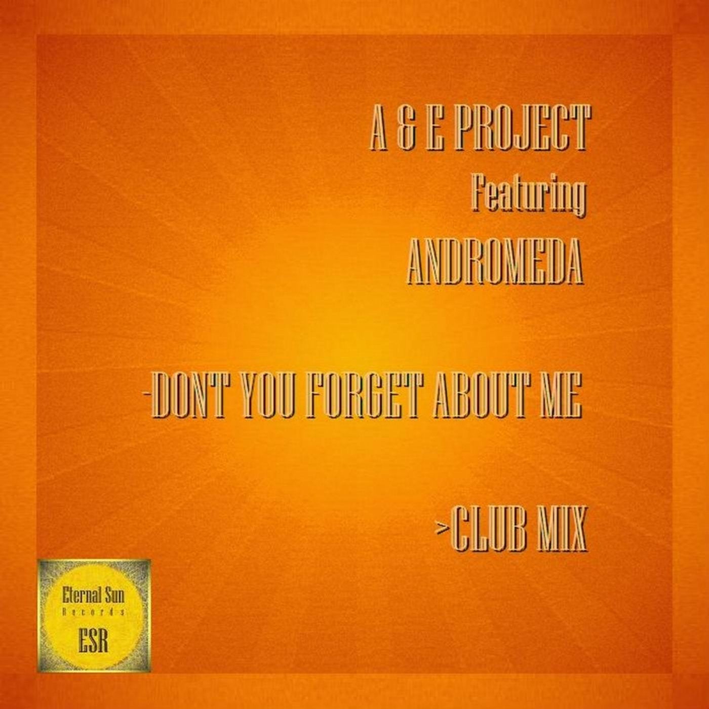 Dont You Forget About Me (Club Mix)