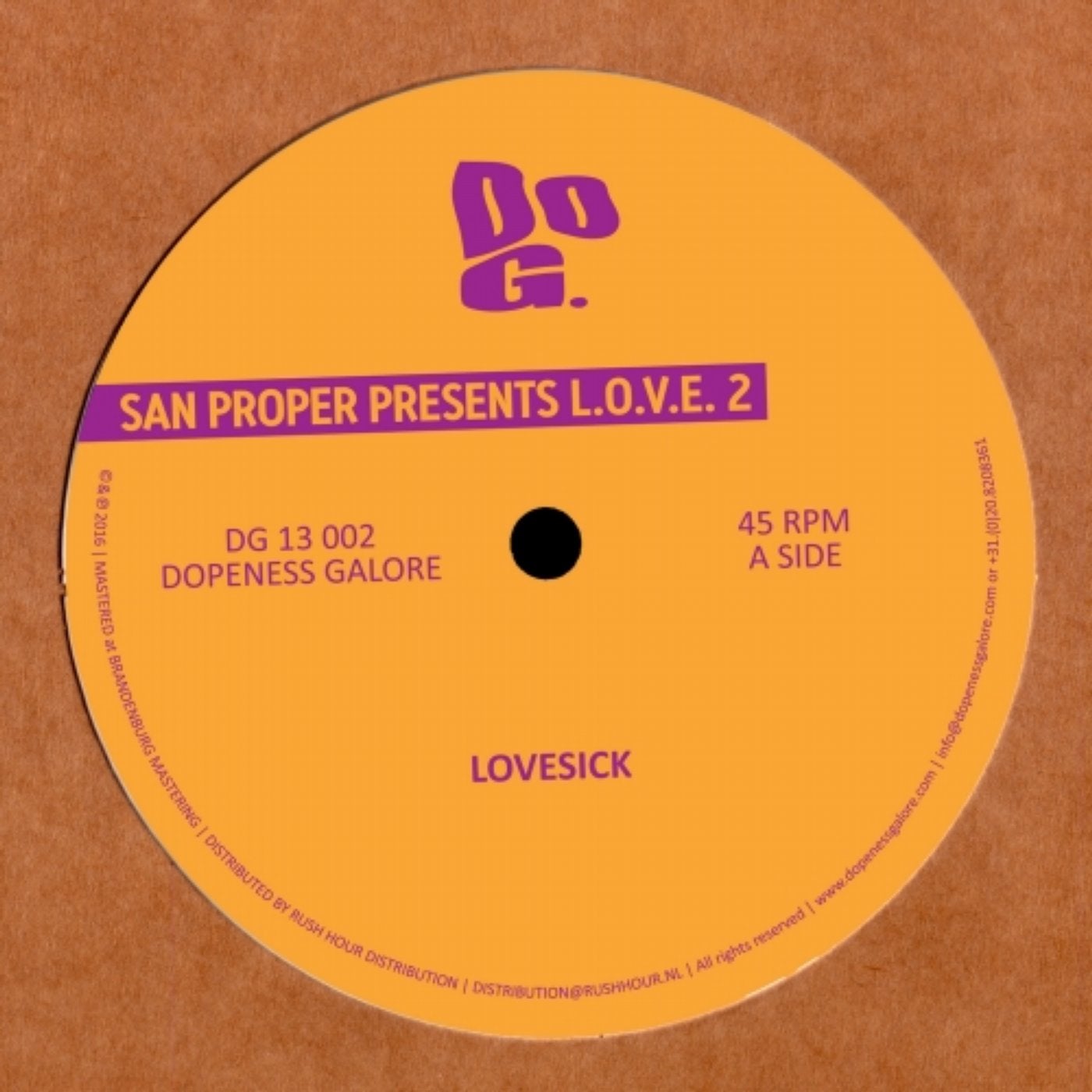 San Proper Presents L.O.V.E. 2