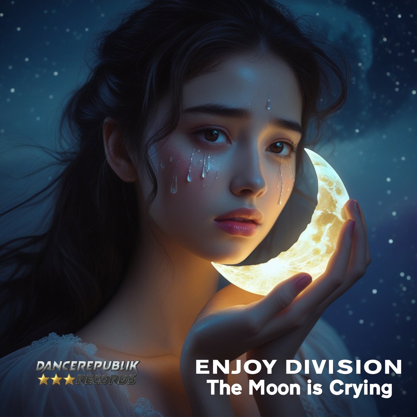 Cover art for The Moon is Crying