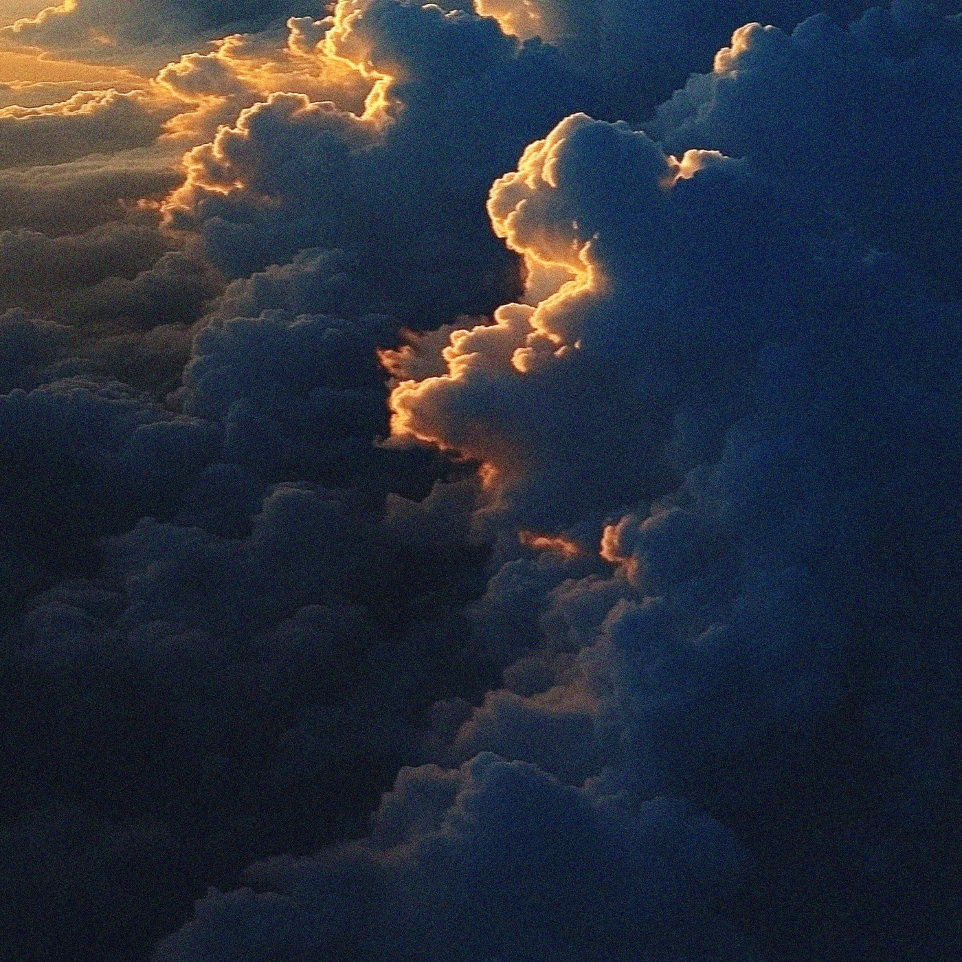 above the clouds