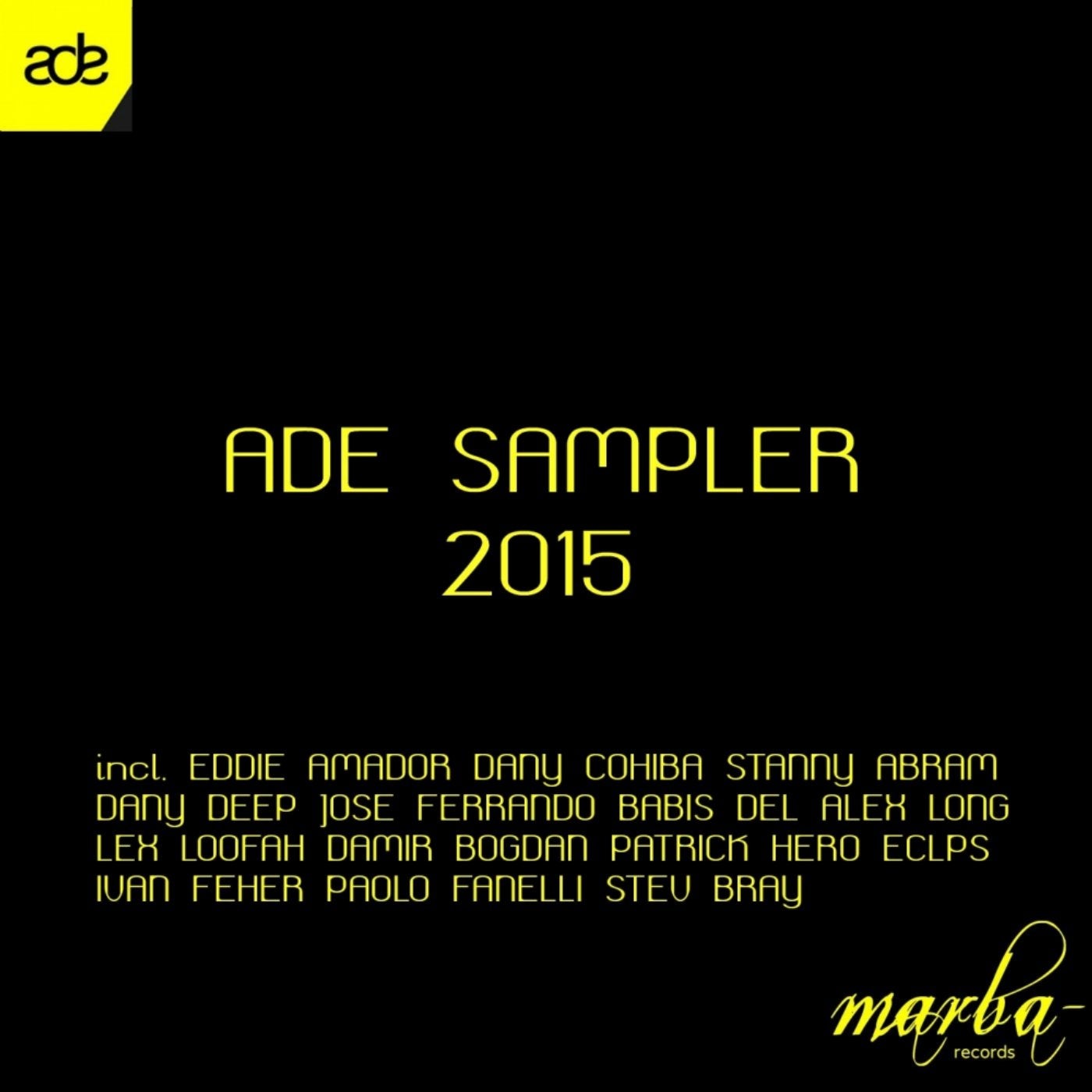 Marba ADE Sampler 2015