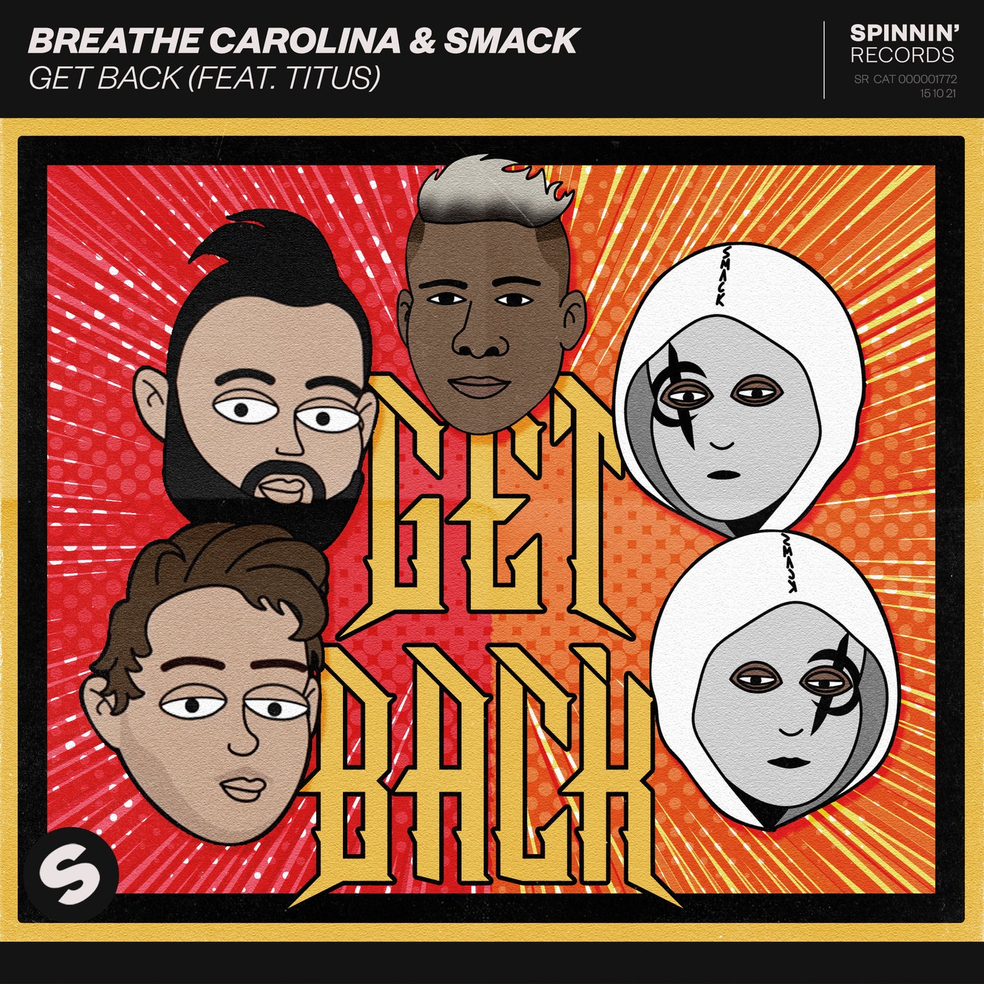 Feat back. Breathe Carolina. 2021 Breathe Carolina.