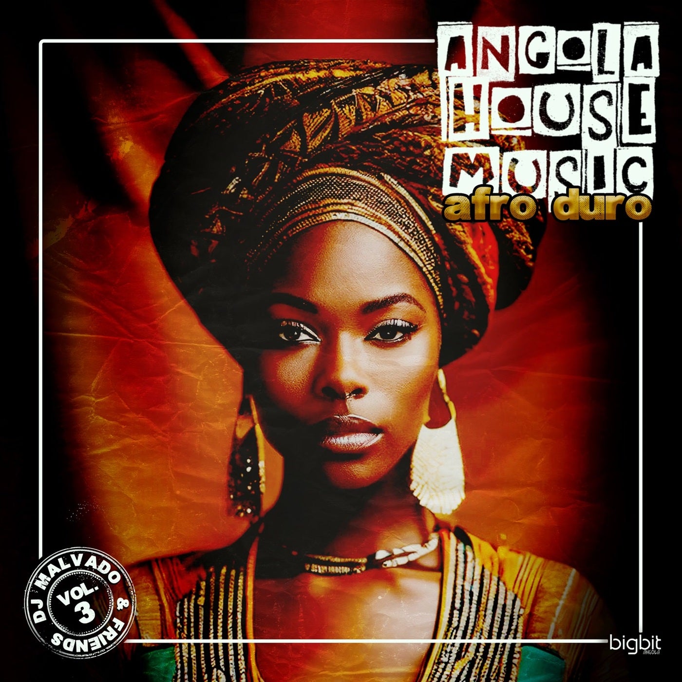 Cover art for DJ Malvado & Friends: Angola House Music, Vol. 3 Afro Duro