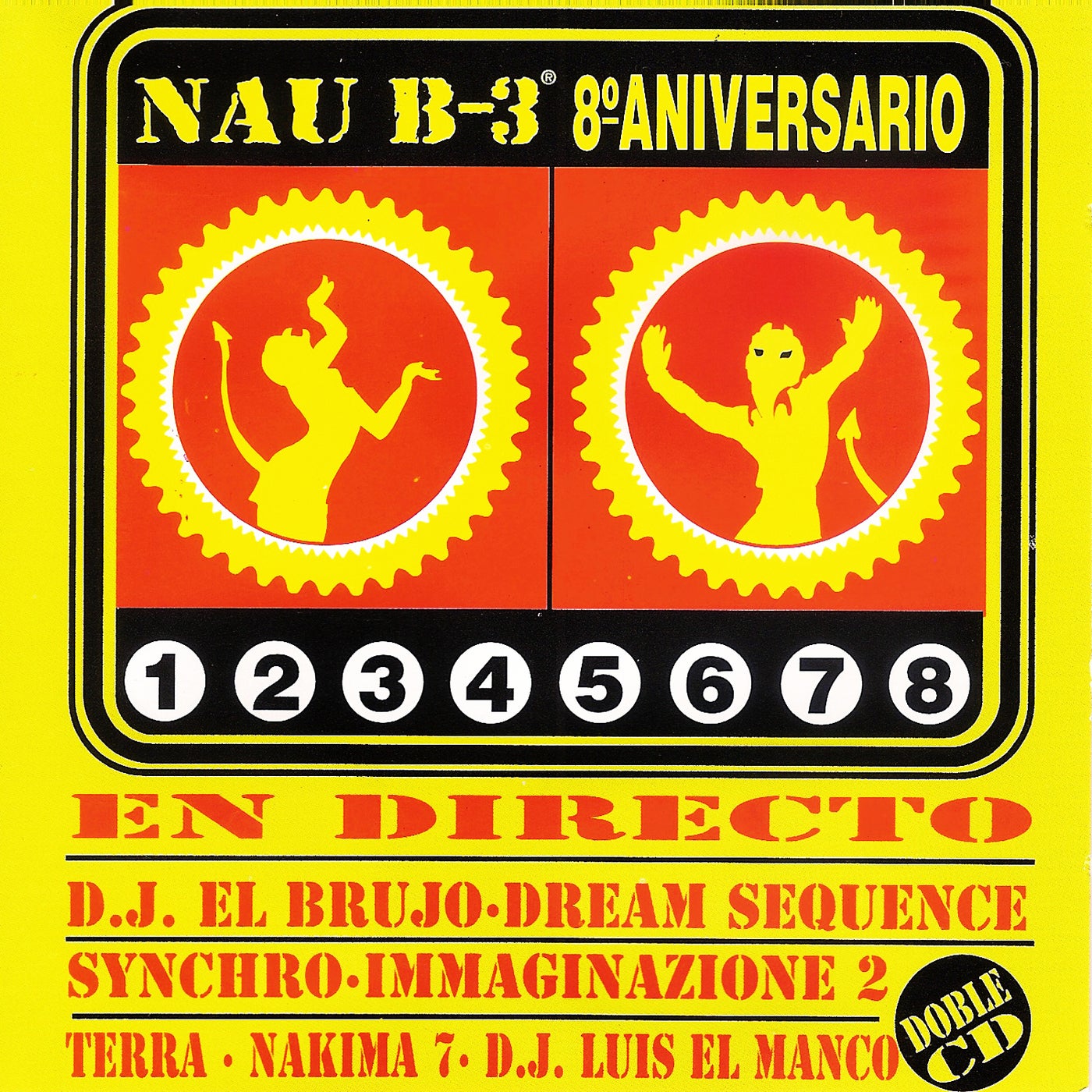 Nau B-3 Sesión 8º Aniversario en Directo