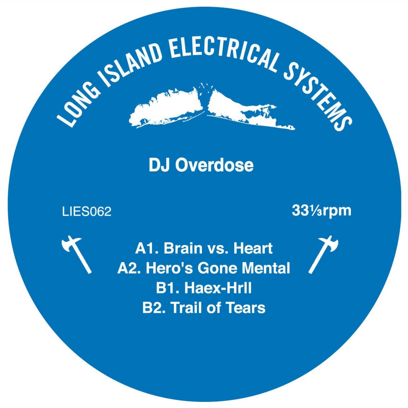 Brain 62. Trail of tears. DJ Overdose. PMA Greg. Haex.
