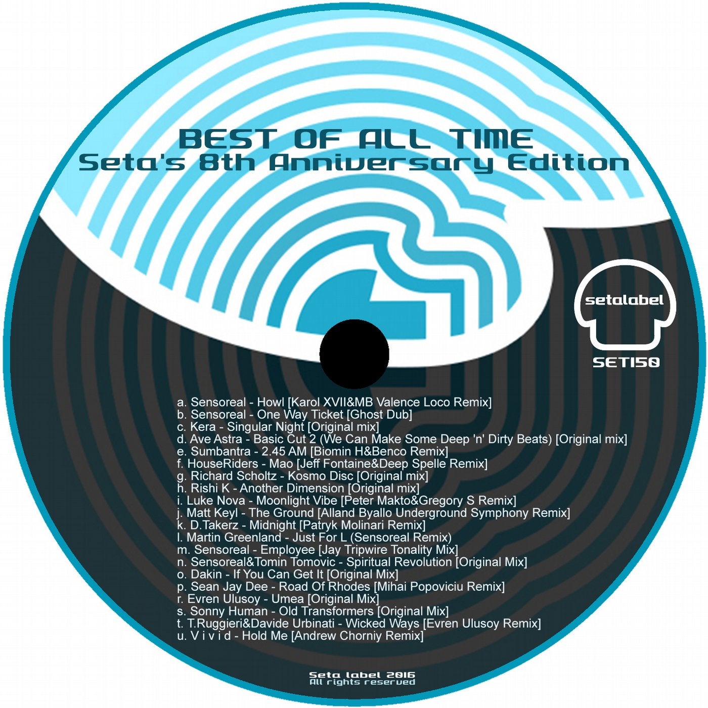 Best Of All Time - Seta Label's 8th Anniversary Edition