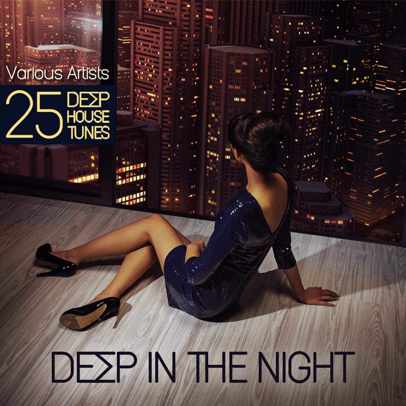 Deep in the Night (25 Deep House Tunes)