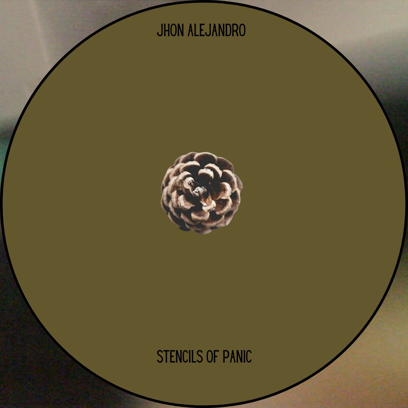 Cover art for Stencils of panic