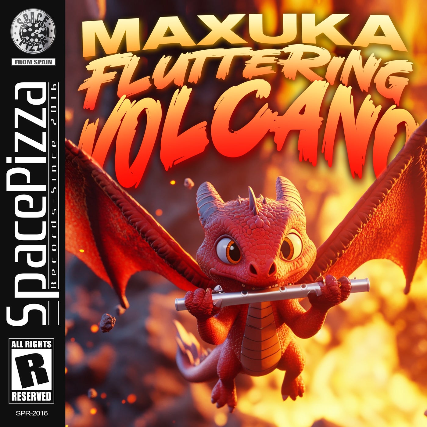 Cover art for Fluttering Volcano
