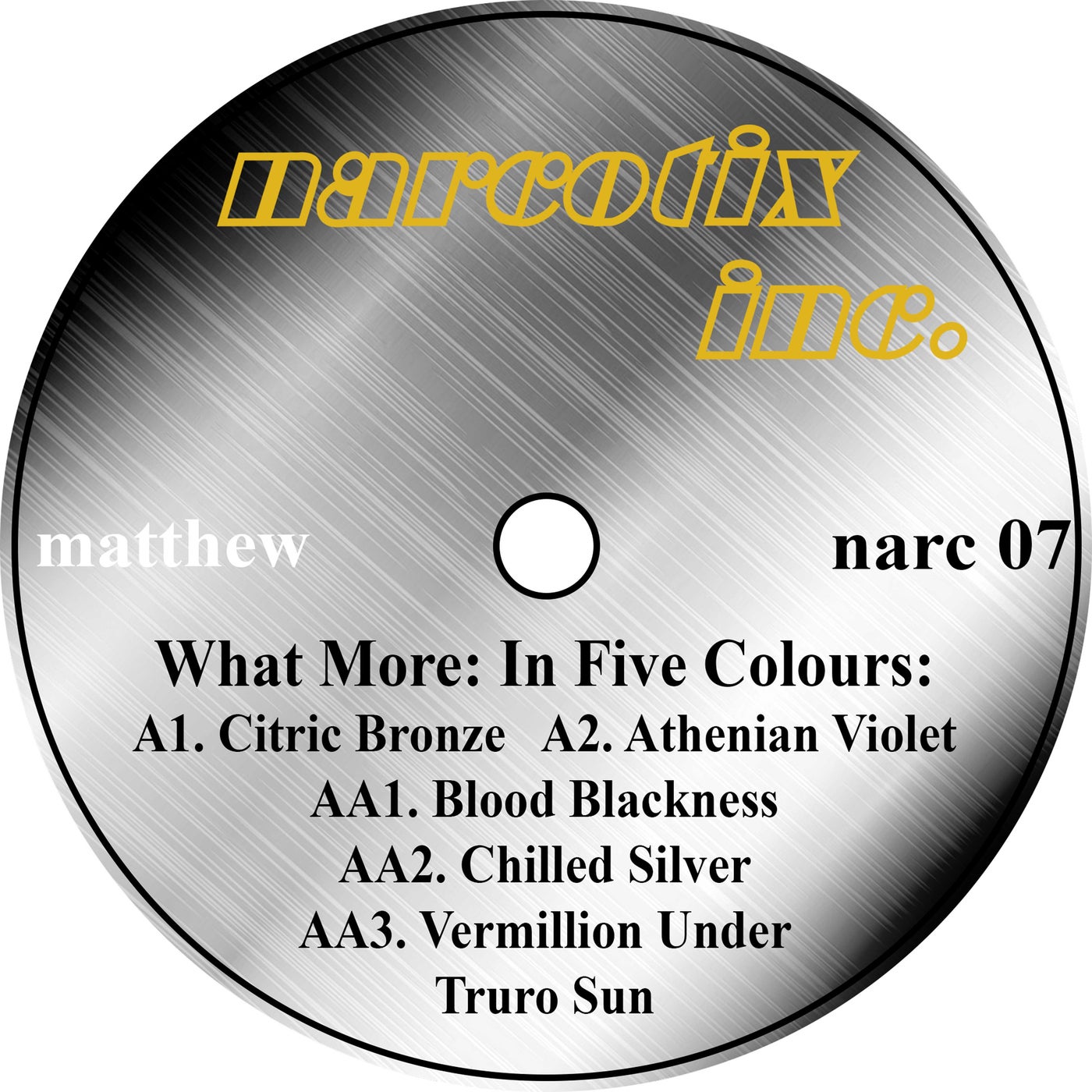 What More: In Five Colours